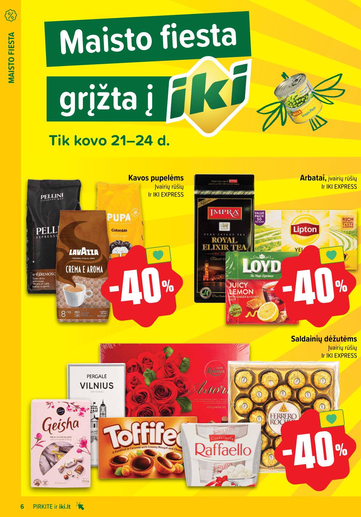 Naujausias IKI kaininis katalogas 2024.03.18 - 2024.03.24