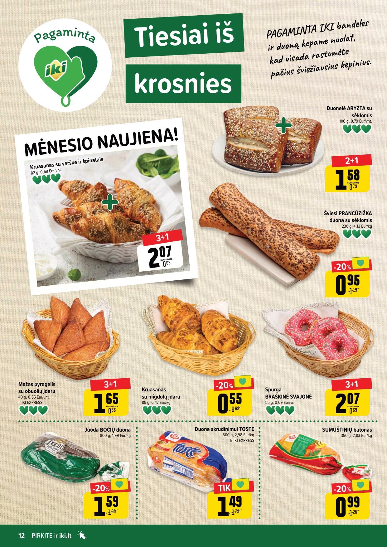 Naujausias IKI kaininis katalogas 2024.01.15 - 2024.01.21