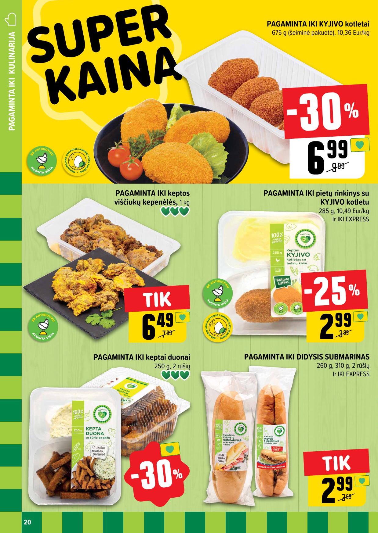 Naujausias IKI kaininis katalogas 2024.04.01 - 2024.04.07