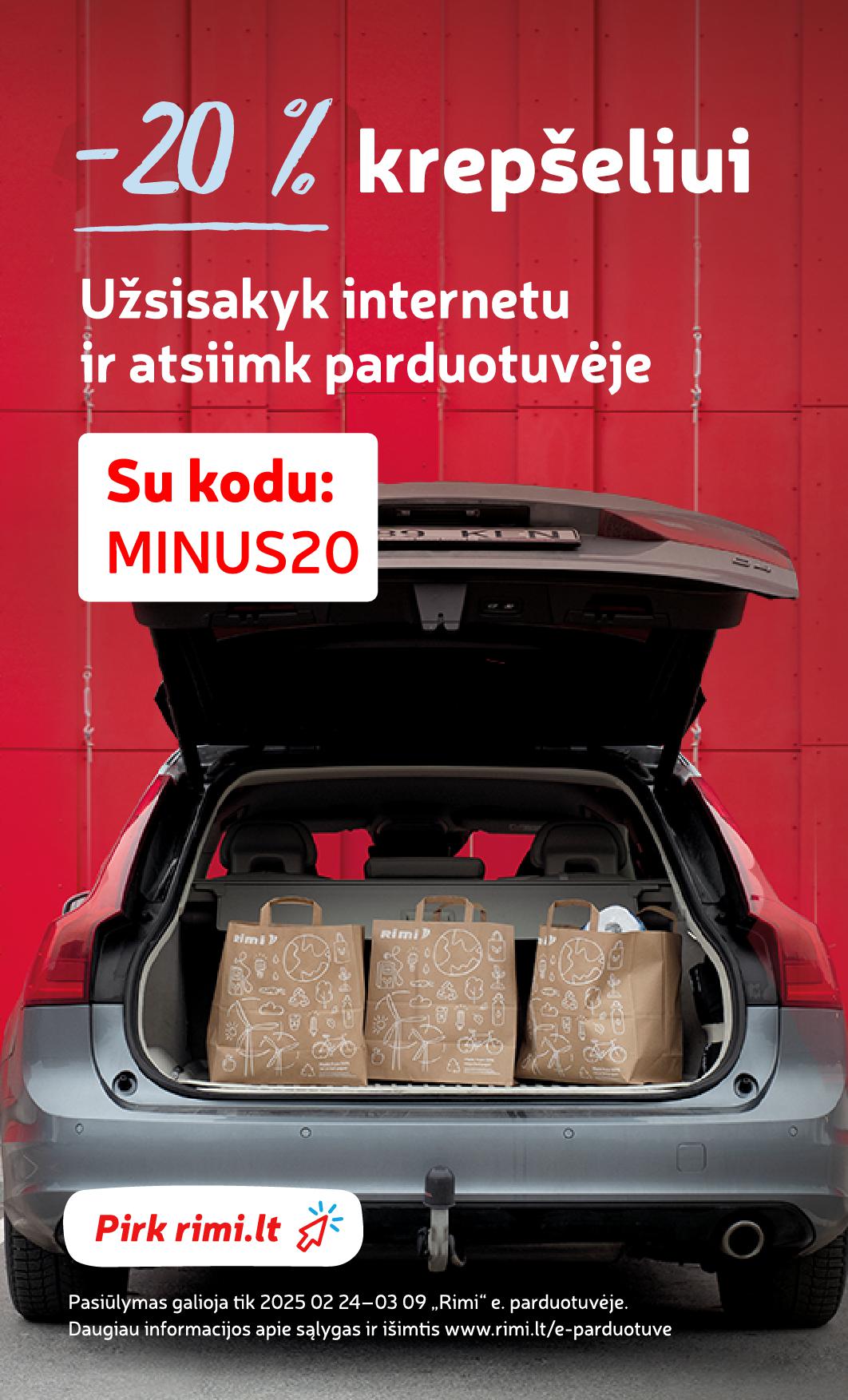 Naujausias RIMI kaininis katalogas 2025.03.04 - 2025.03.11