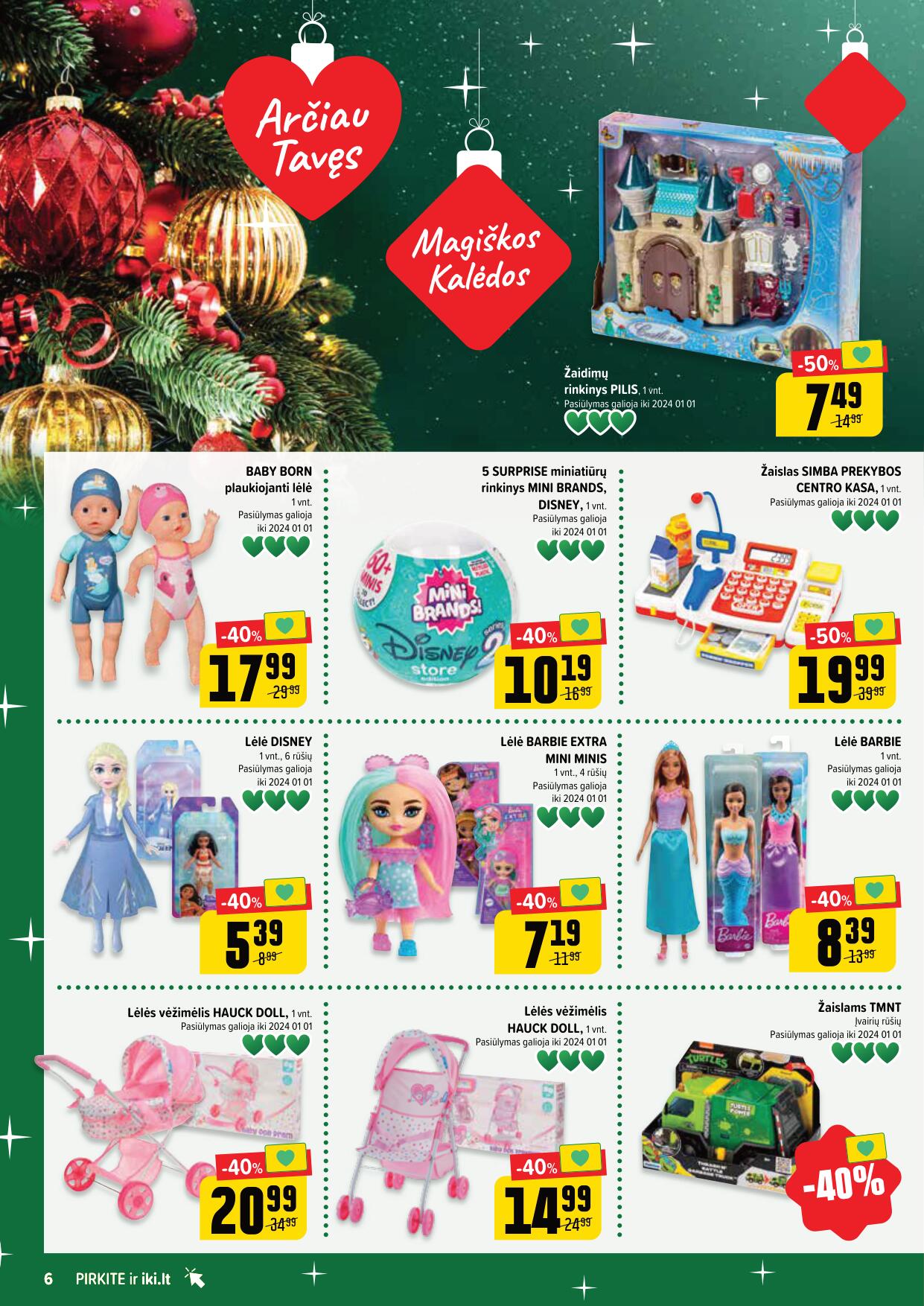 IKI SAVAITĖLĖ akcijų ir nuolaidų leidinys Nr.49 2023.12.04 - 2023.12.10