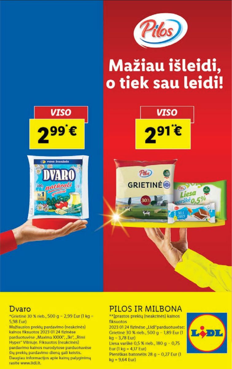 Naujausias LIDL kaininis katalogas 2023.02.06 - 2023.02.12
