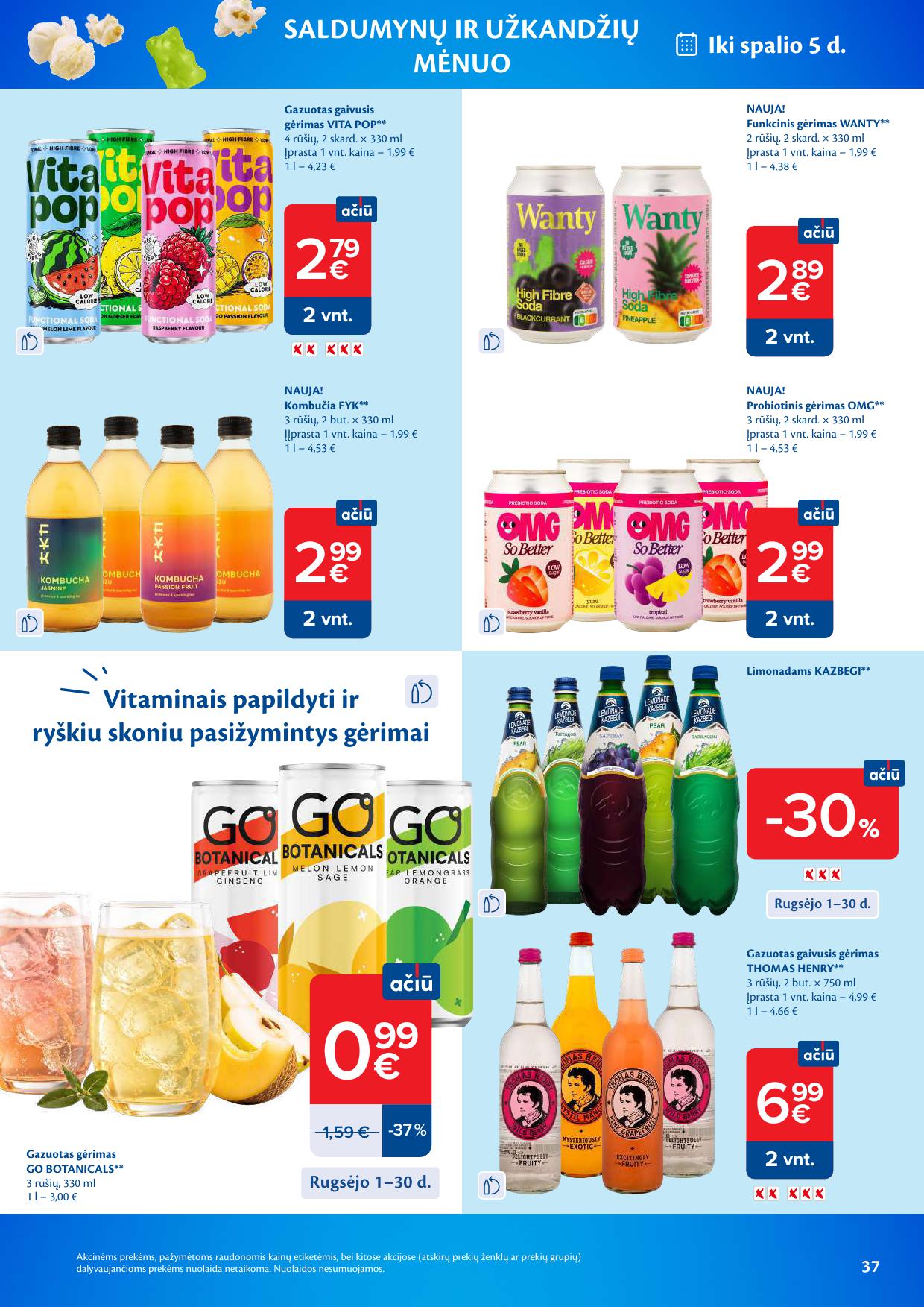 Naujas MAXIMA leidinys Nr.38 nuo 2026.09.15 iki 2026.09.21