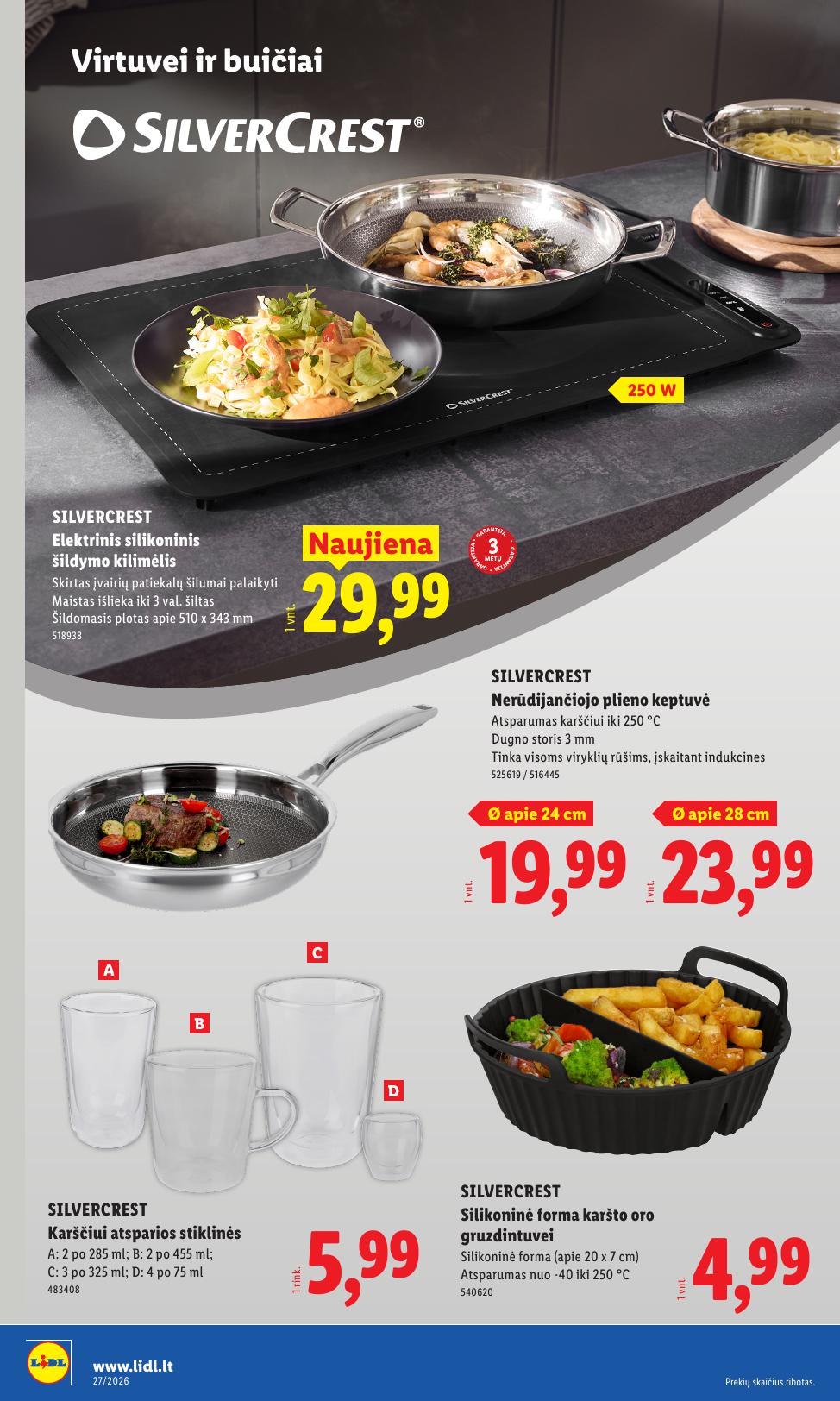 LIDL ne maisto prekių leidinys 2026.06.29 - 2026.07.05