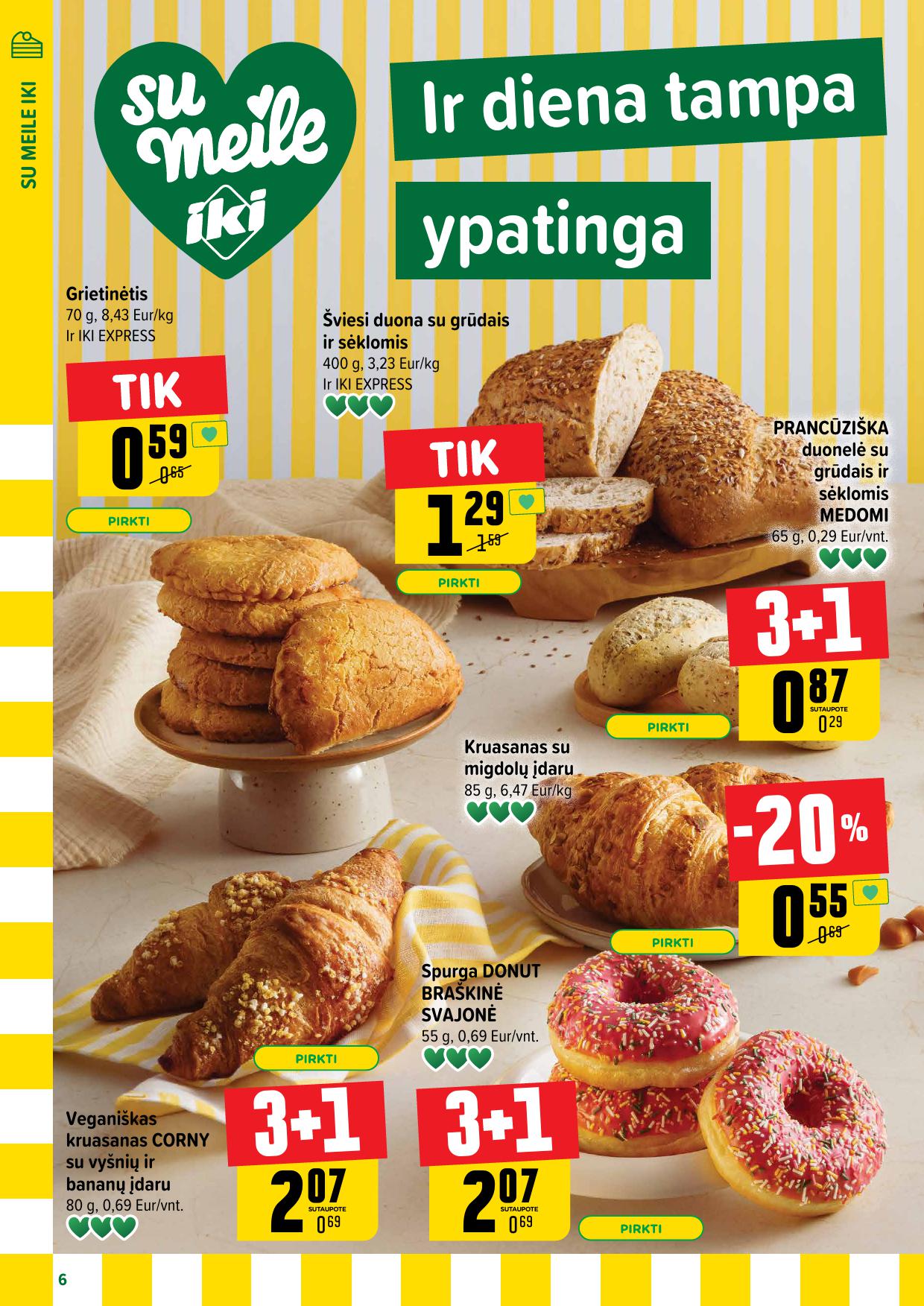 Naujausias IKI kaininis katalogas 2024.03.25 - 2024.03.30