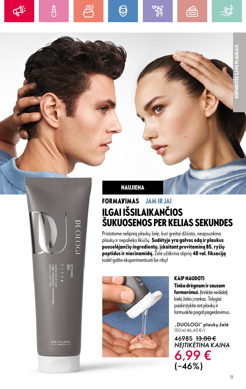 ORIFLAME katalogas galioja 2025.08.03 - 2025.08.23