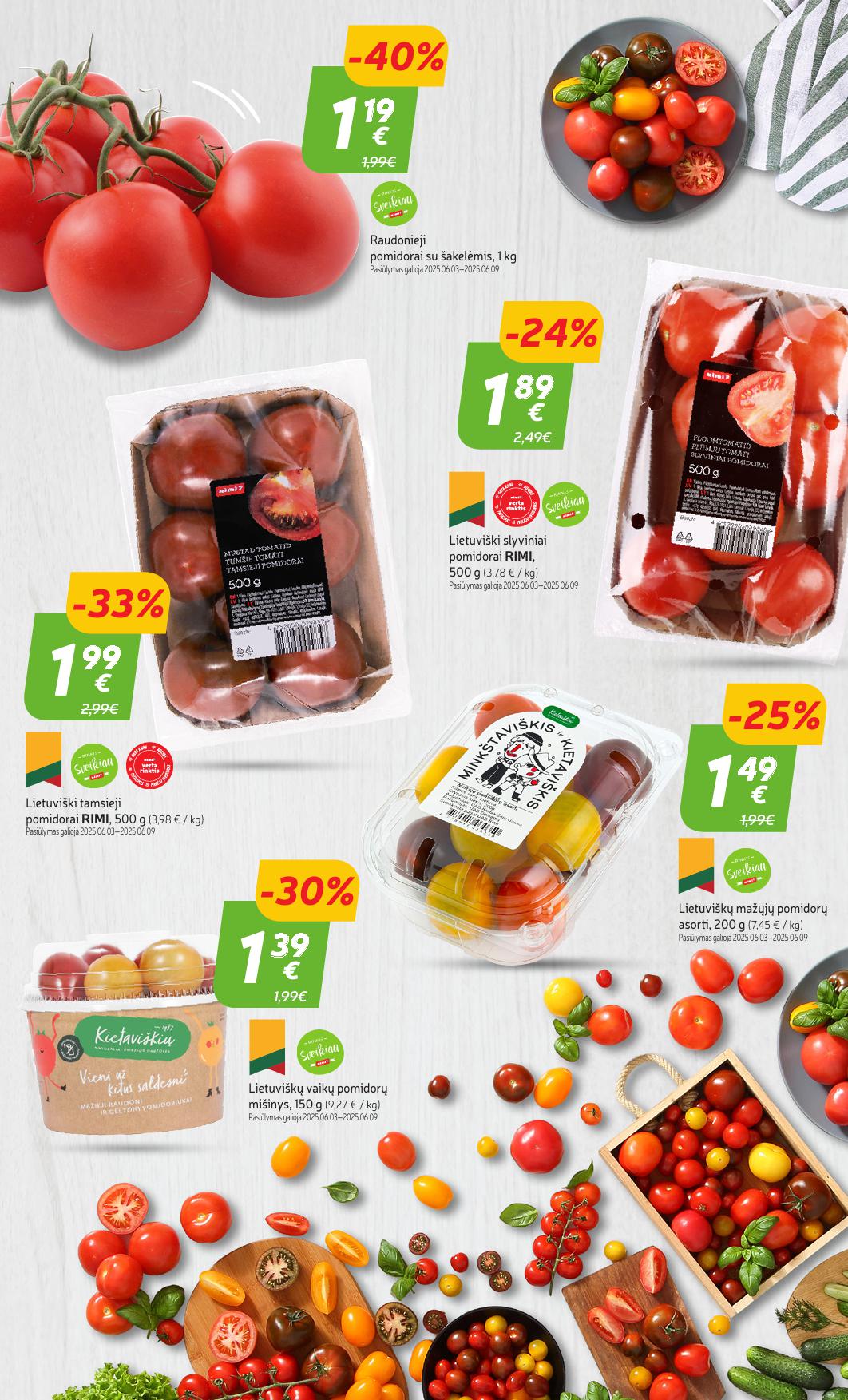 RIMI nuolaidų ir akcijų leidinys Nr.23 nuo 2025.06.03 iki 2025.06.09