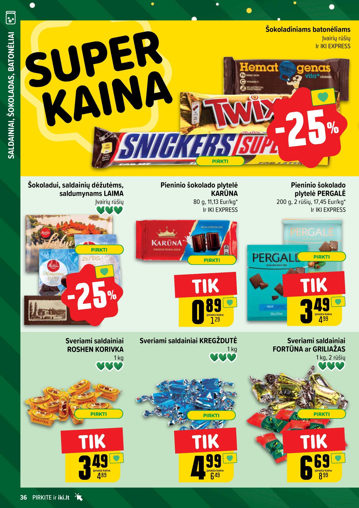Naujausias IKI kaininis katalogas 2024.12.23 - 2024.12.29