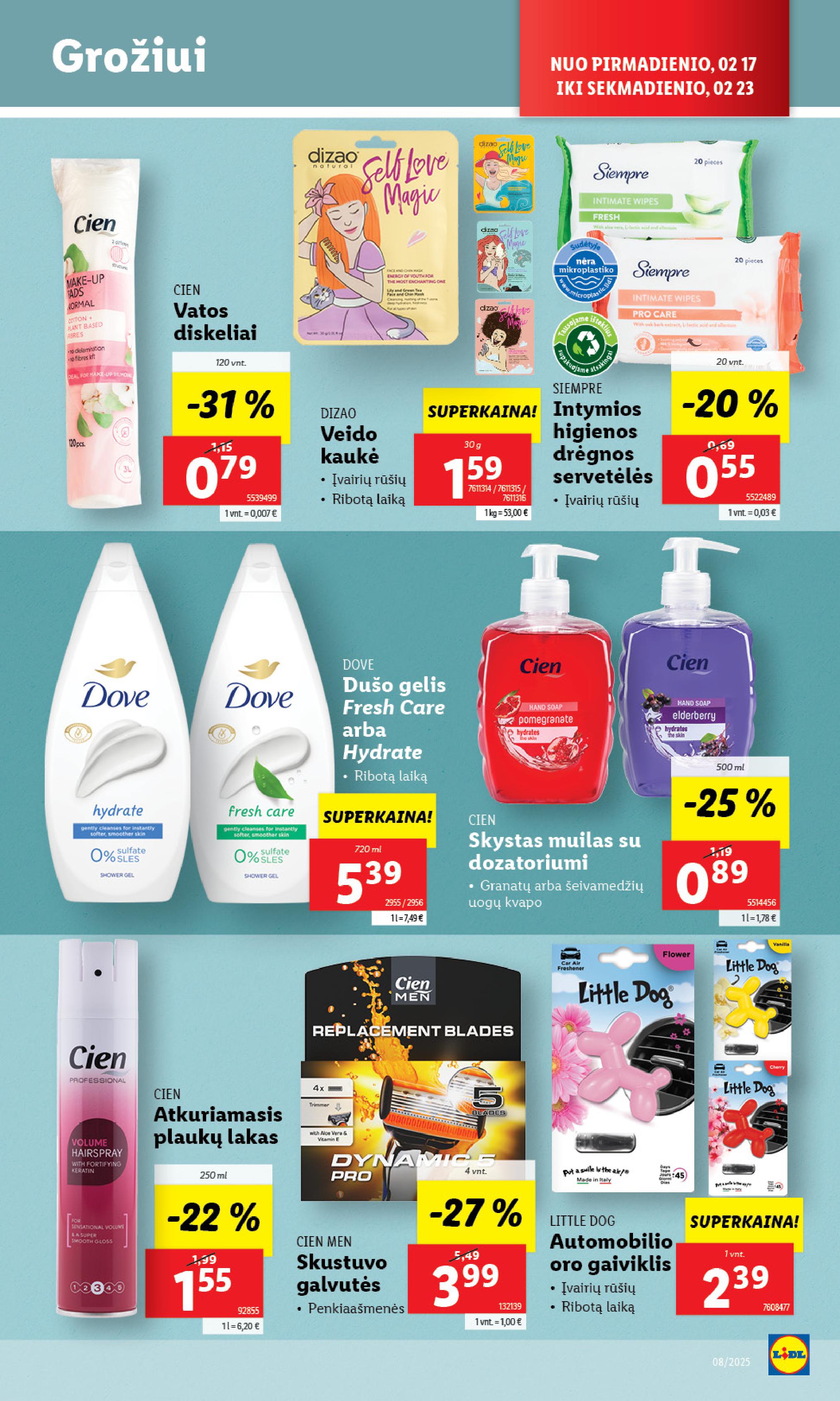 Naujausias LIDL kaininis katalogas 2025.02.17 - 2025.02.23