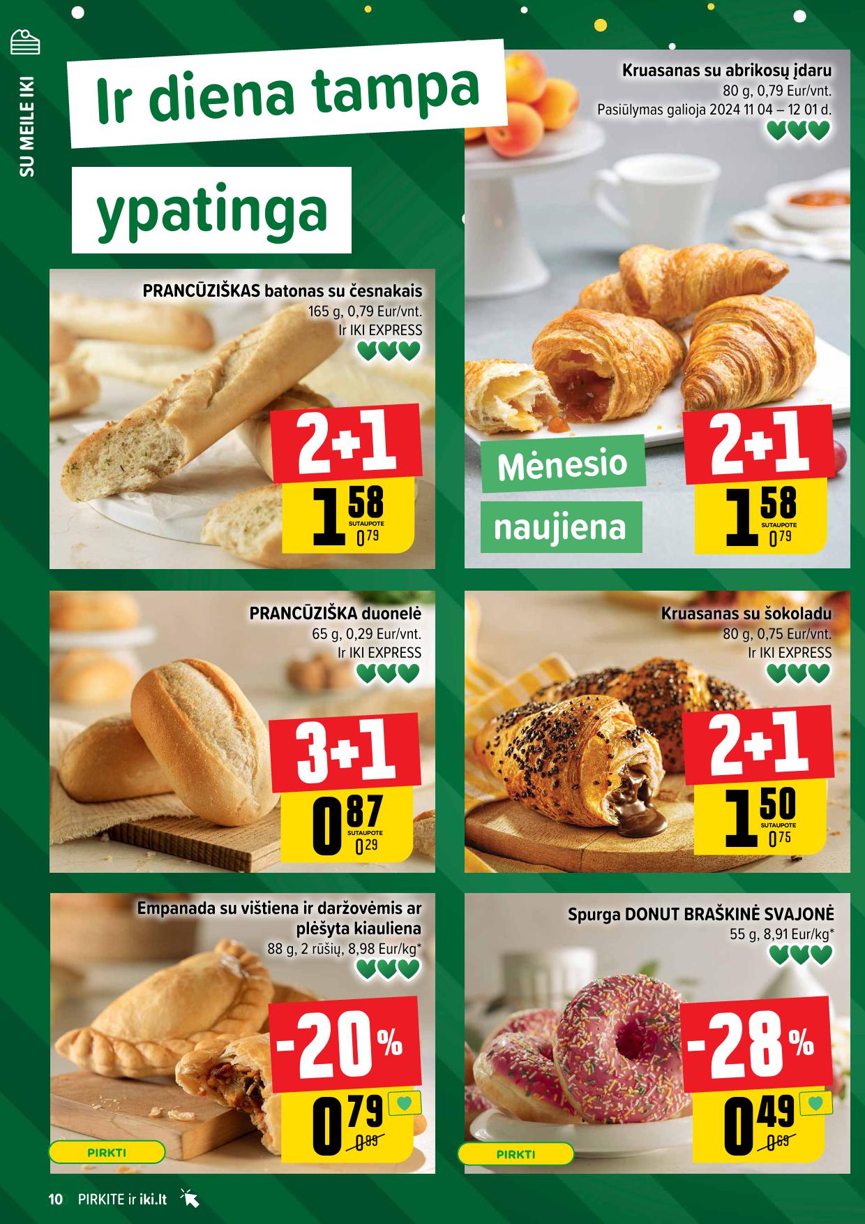 Naujausias IKI kaininis katalogas 2024.11.25 - 2024.12.01