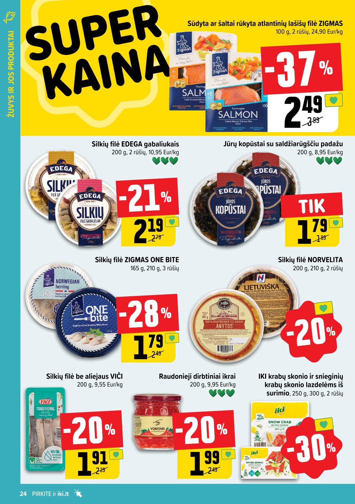 Naujausias IKI kaininis katalogas 2024.05.20 - 2024.05.26