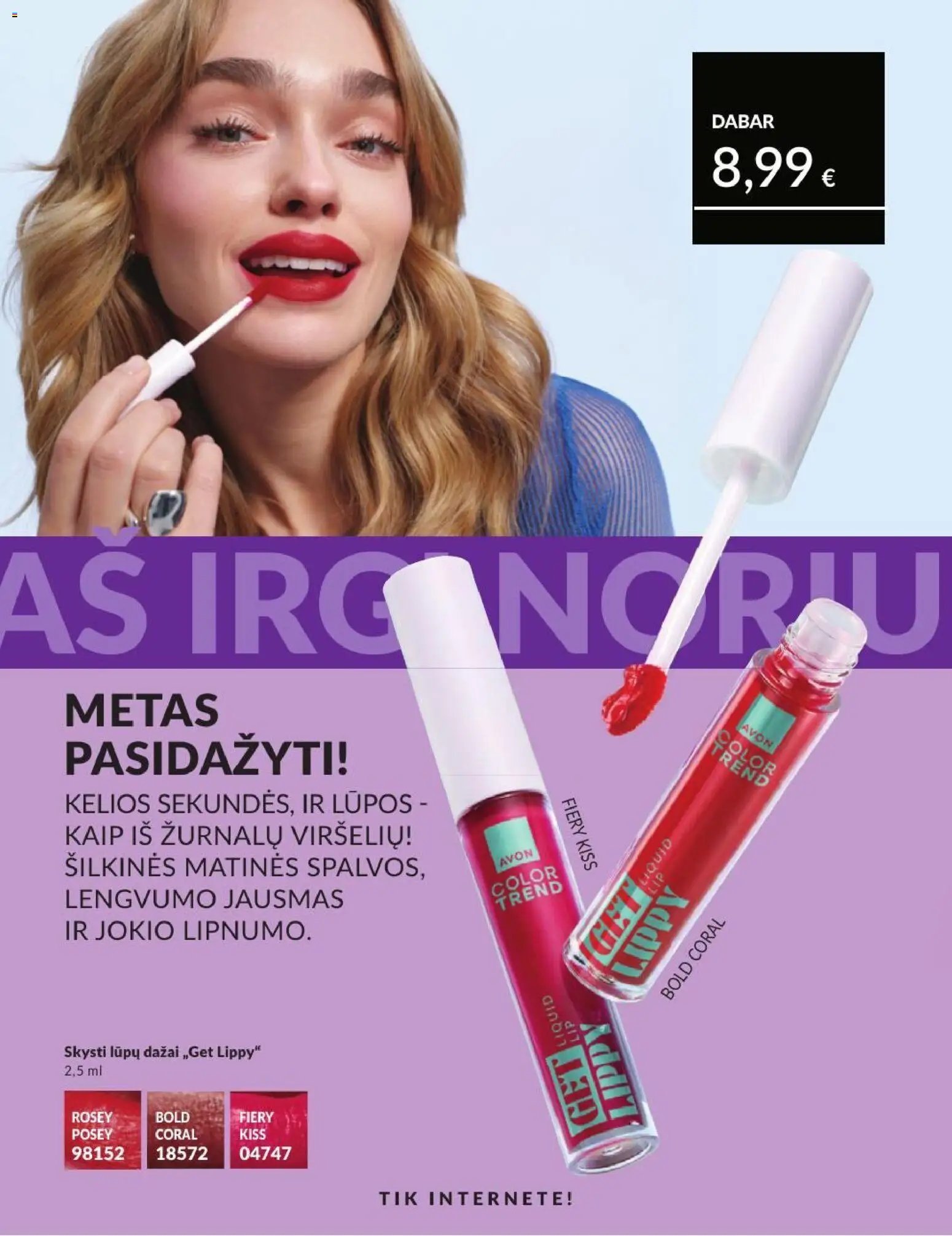 Naujas AVON katalogas galioja 2026.09.01 - 2026.09.30