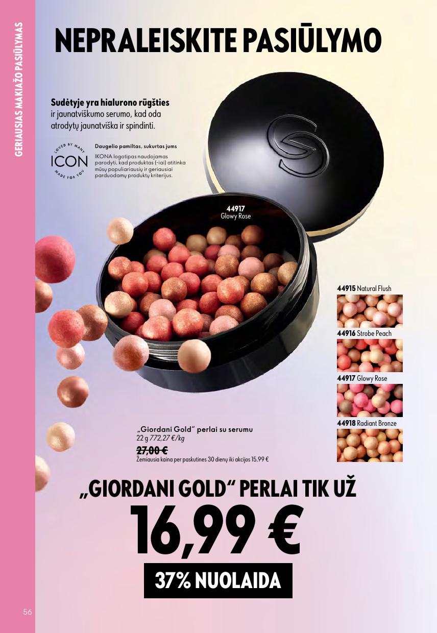 Naujas ORIFLAME  katalogas galioja 2026.08.05 - 2026.08.25