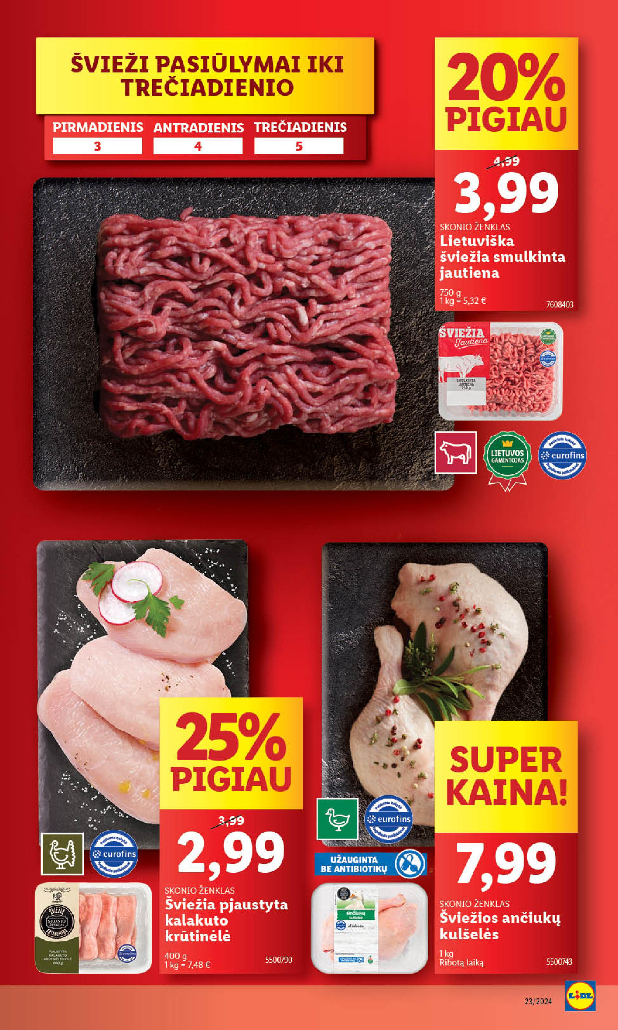 Naujausias LIDL kaininis katalogas 2024.06.03 - 2024.06.09
