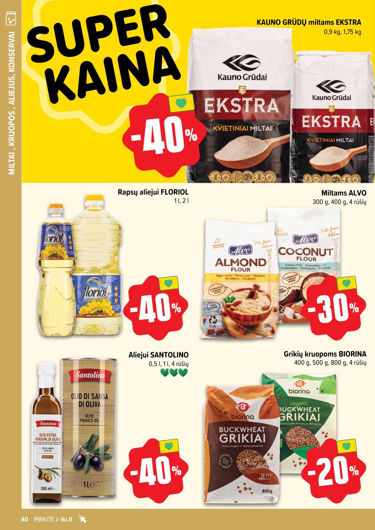 Naujausias IKI kaininis katalogas 2024.03.18 - 2024.03.24