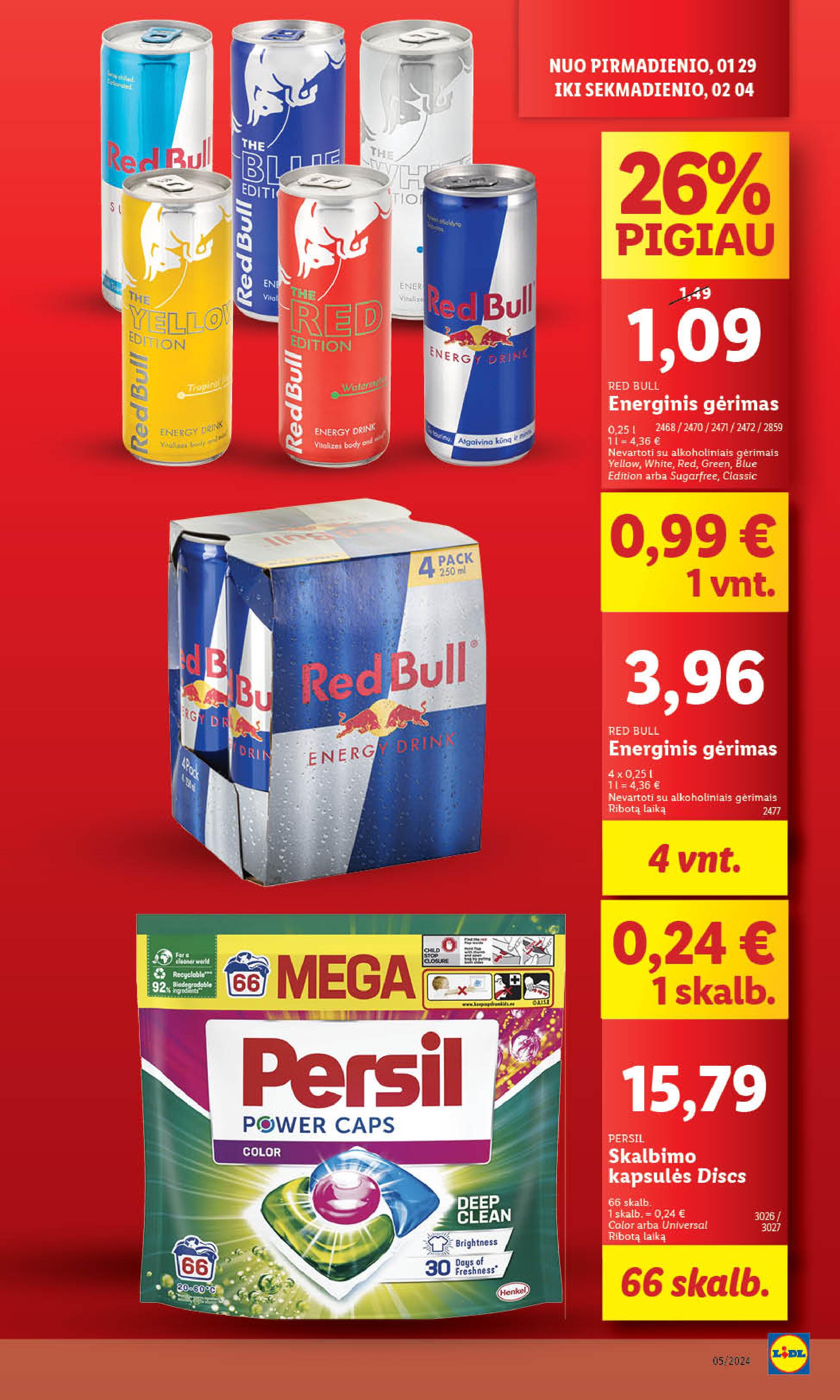 Naujausias LIDL kaininis katalogas 2024.01.29 - 2024.02.04