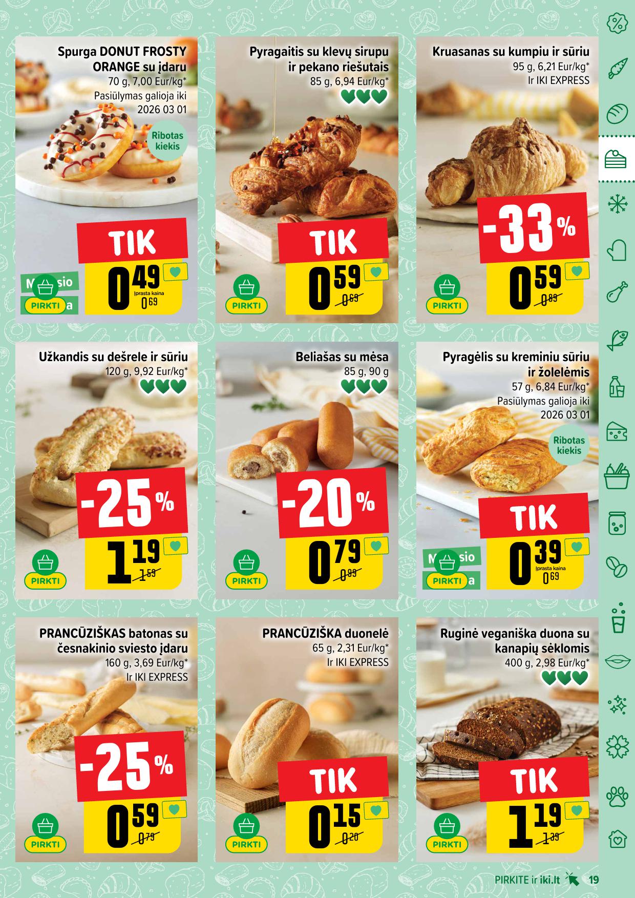 Naujausias IKI kaininis katalogas 2026.02.09 - 2026.02.15