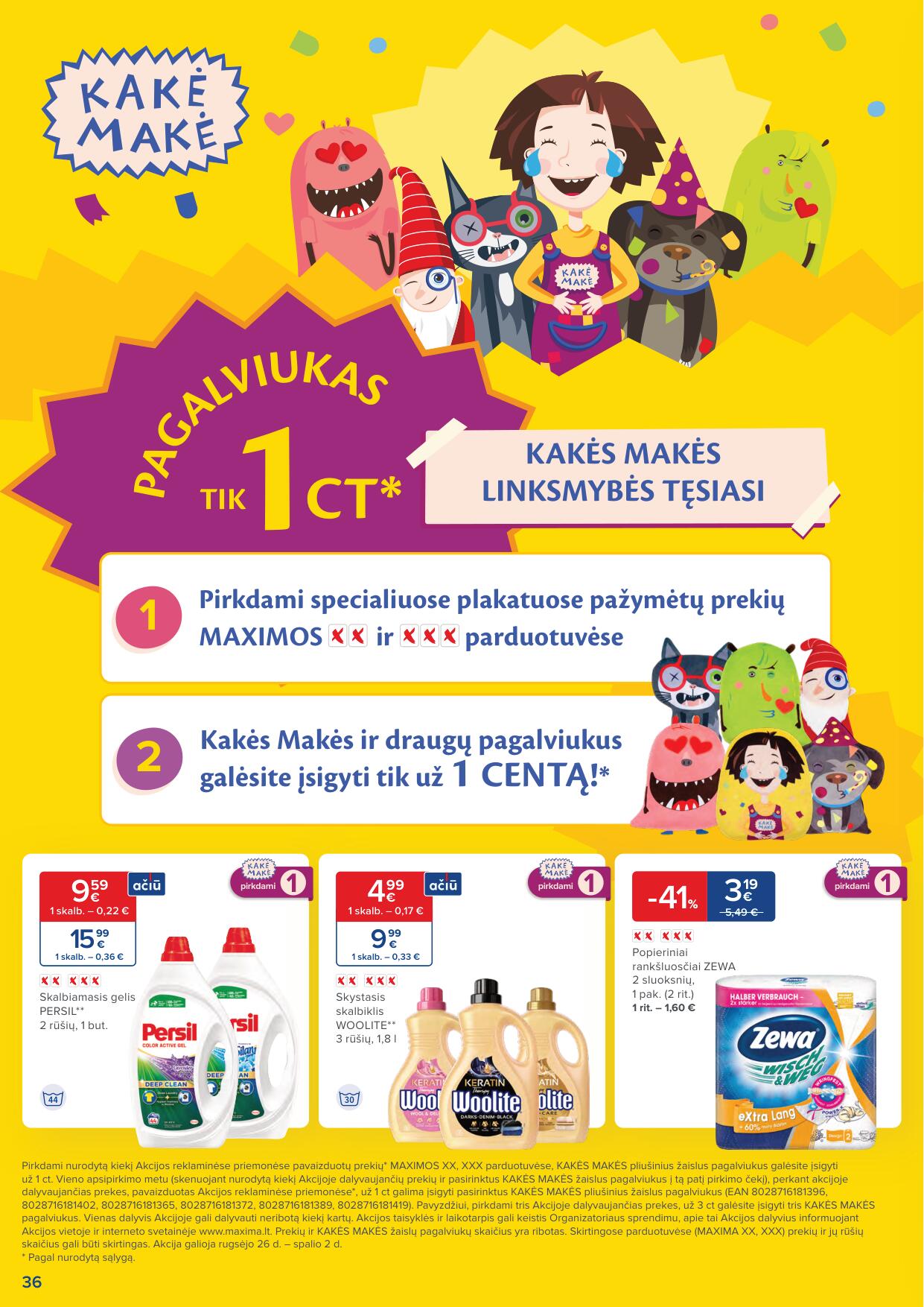 Naujausias MAXIMA kaininis katalogas 2023.09.26 - 2023.10.02