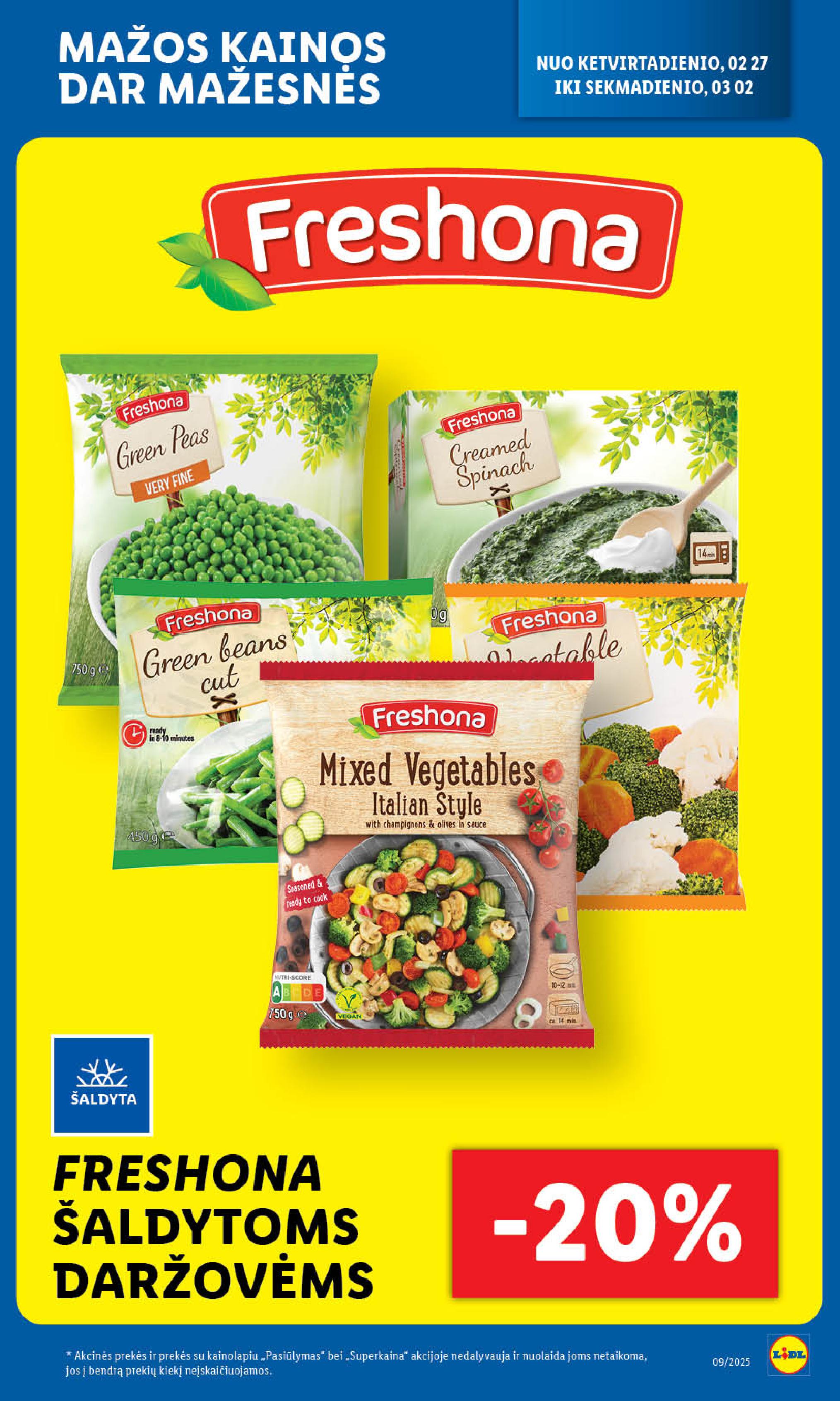 Naujausias LIDL kaininis katalogas 2025.02.24 - 2025.03.02