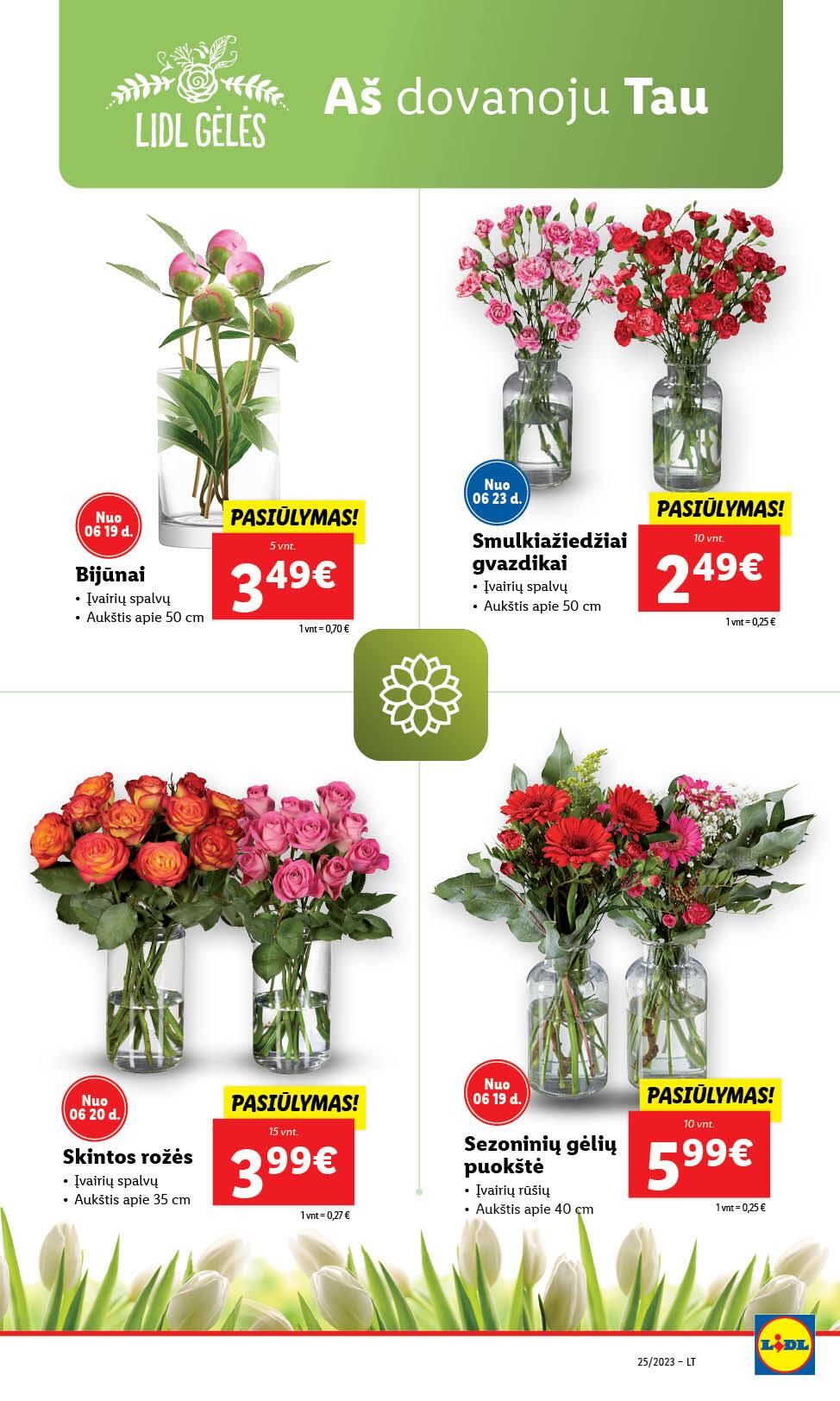 Naujausias LIDL kaininis katalogas 2023.06.19 - 2023.06.25