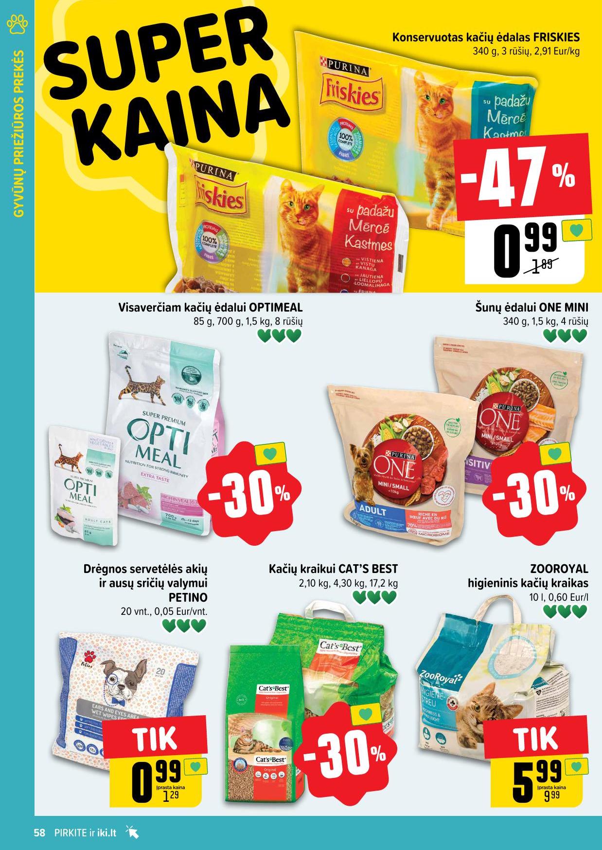 Naujausias IKI kaininis katalogas 2024.03.18 - 2024.03.24