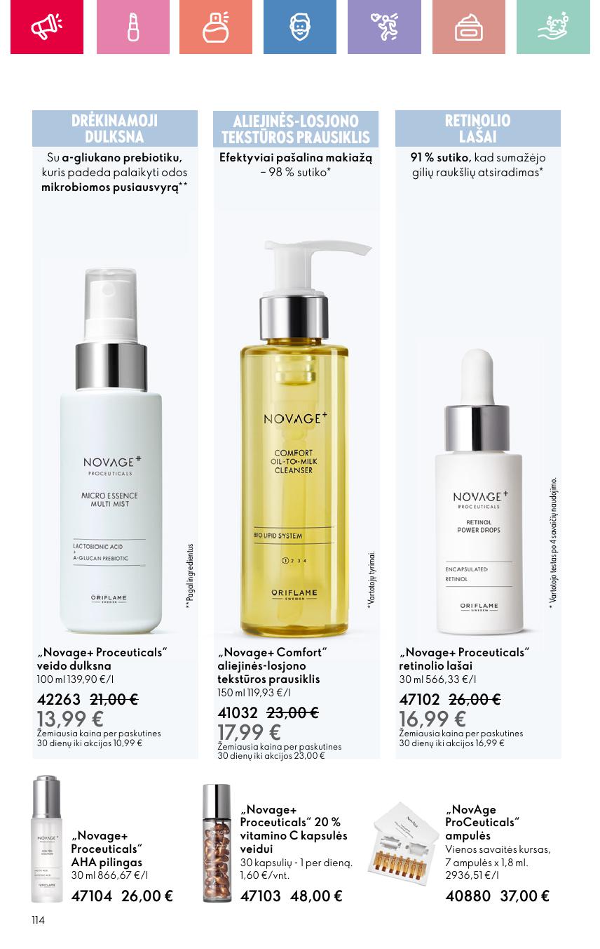 ORIFLAME katalogas galioja 2025.08.03 - 2025.08.23