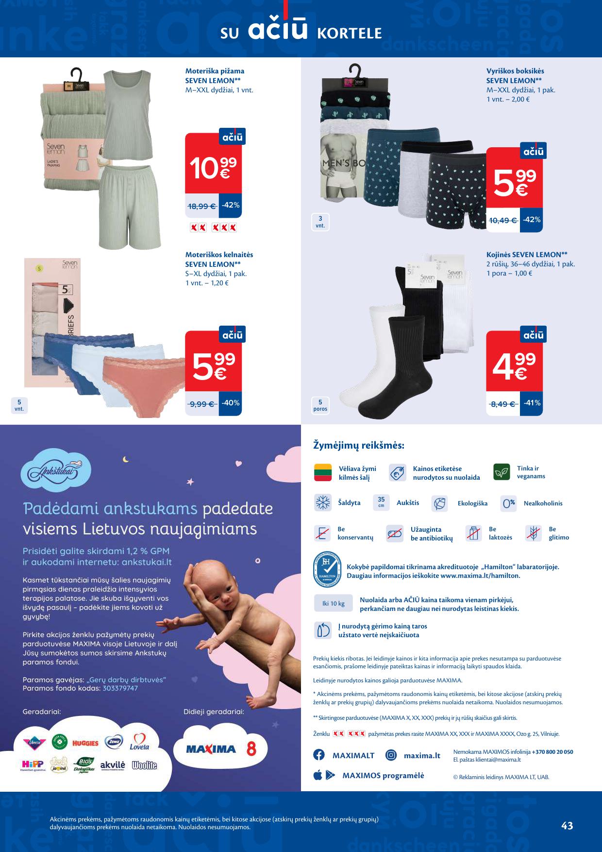 Naujausias MAXIMA kaininis katalogas 2026.04.14 - 2026.04.20