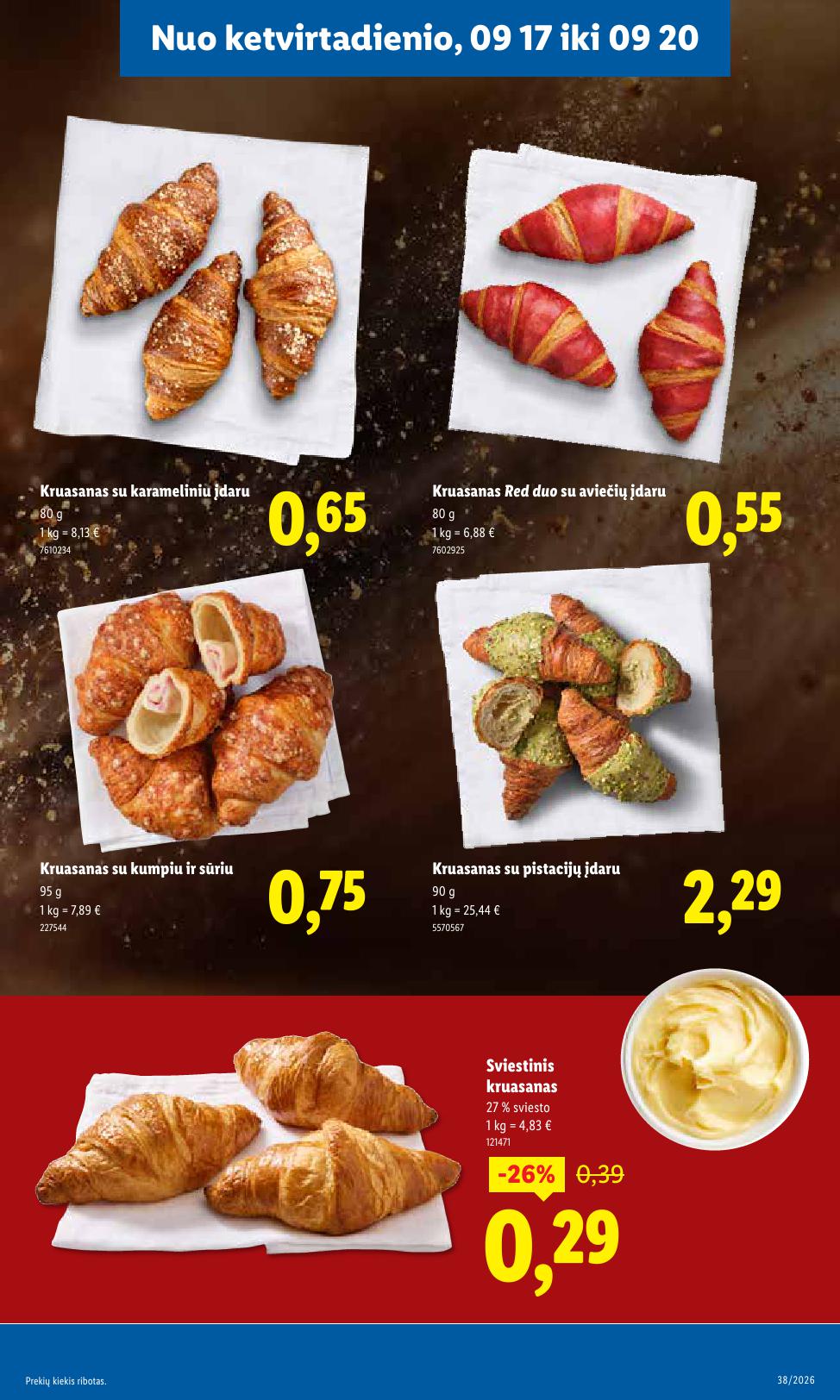 Naujausias LIDL kaininis katalogas 2026.09.14 - 2026.09.20