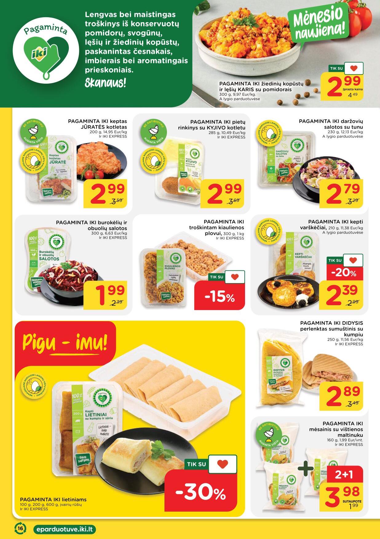 IKI SAVAITĖLĖ akcijų ir nuolaidų leidinys Nr.8 2023.02.20 - 2023.02.26