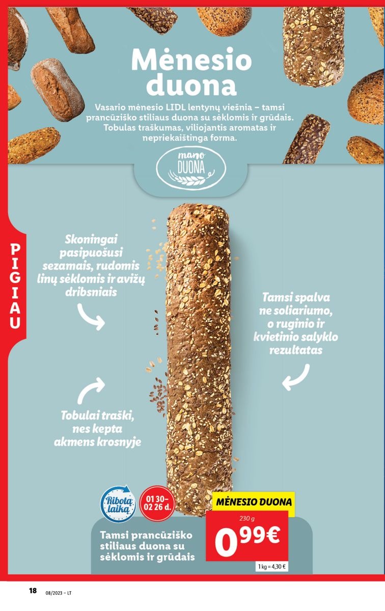Naujausias LIDL kaininis katalogas 2023.02.20 - 2023.02.26