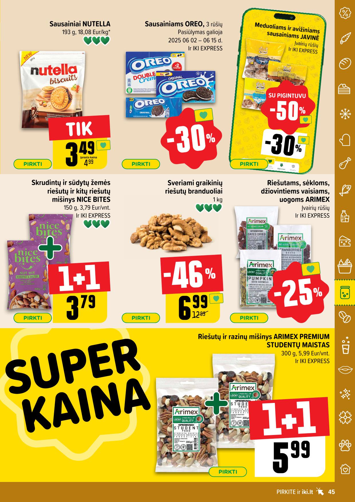 Naujausias IKI kaininis katalogas 2025.06.02 - 2025.06.08