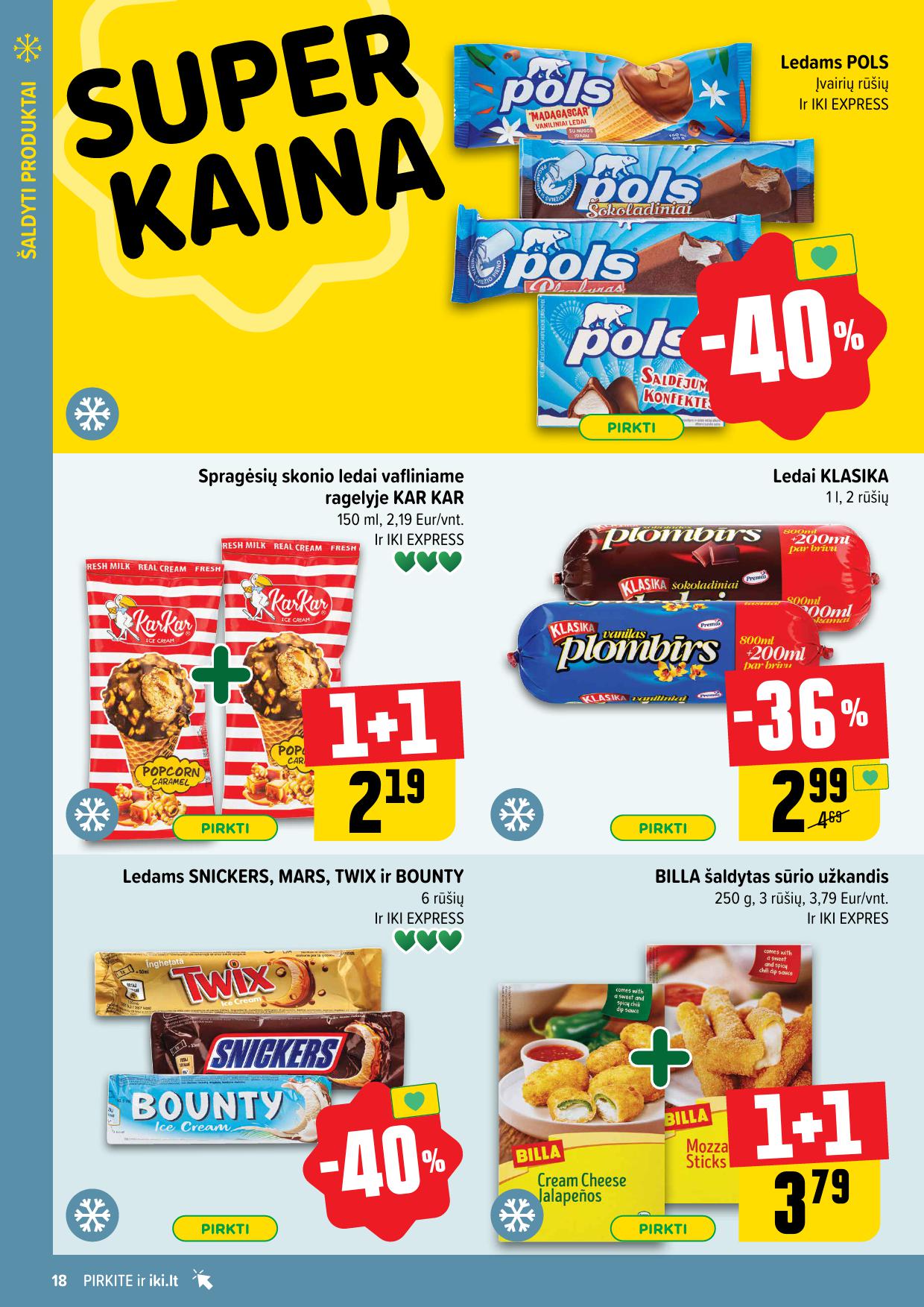 Naujausias IKI kaininis katalogas 2025.02.24 - 2025.03.02