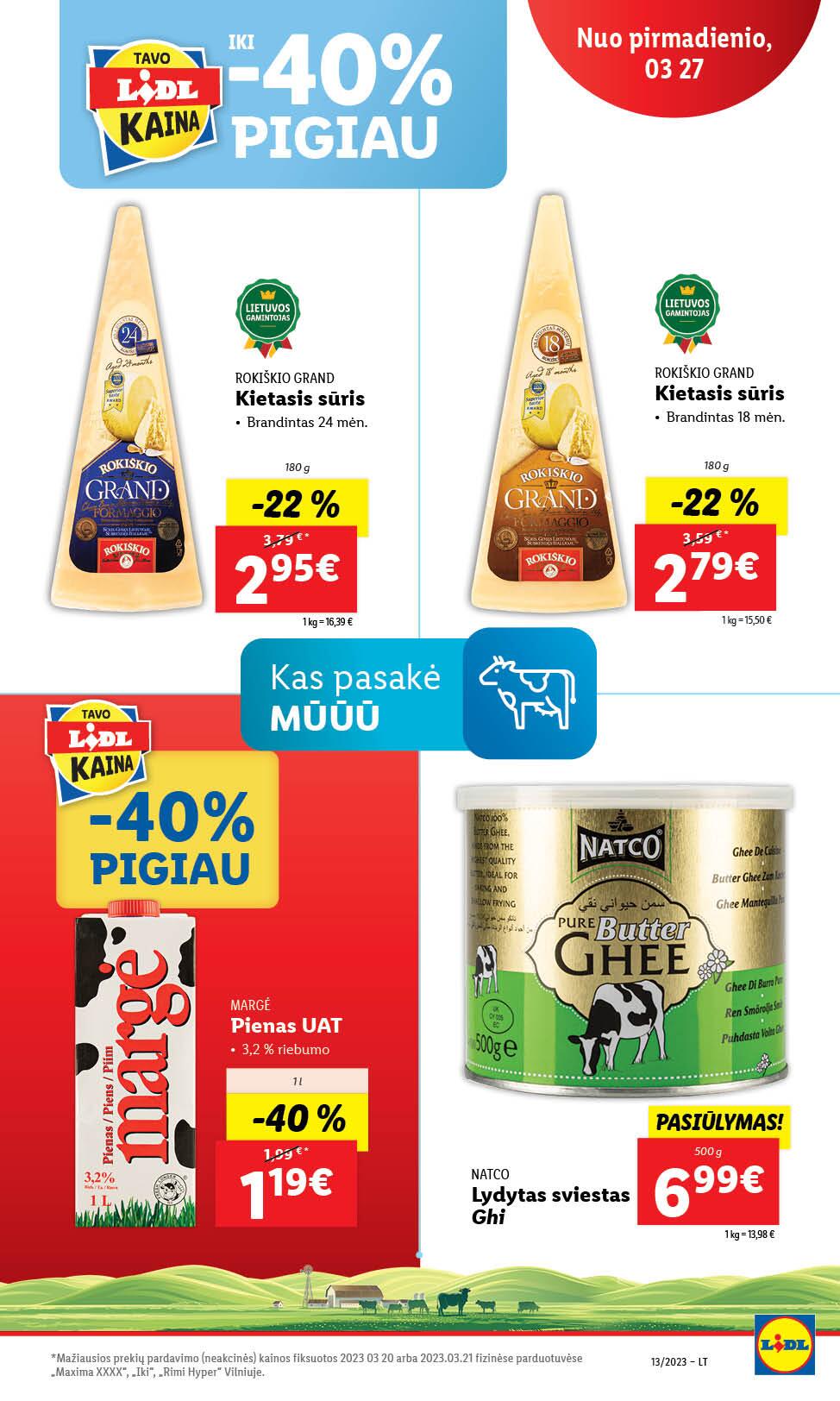 Naujausias LIDL kaininis katalogas 2023.03.16 - 2023.04.02