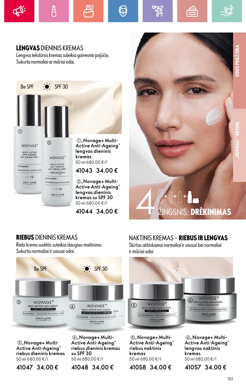 Naujas ORIFLAME katalogas galioja 2025.04.30 - 2025.05.10