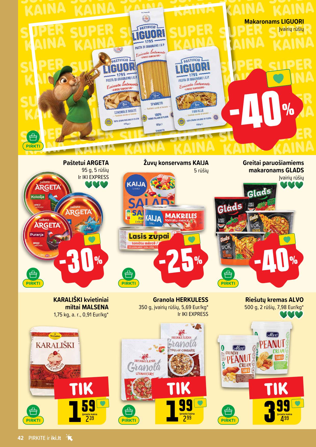 Naujausias IKI kaininis katalogas 2026.04.06 - 2026.04.12