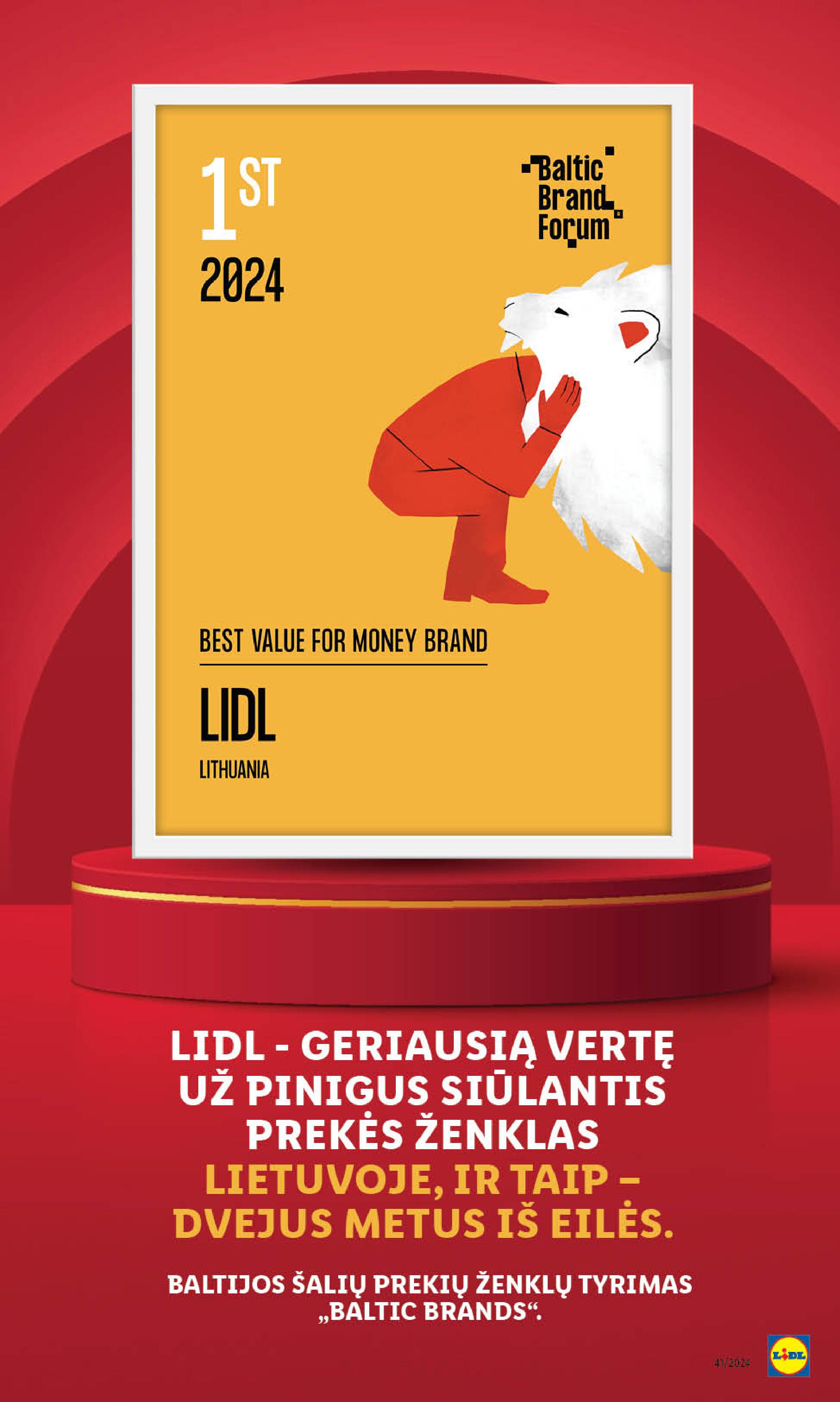 Naujausias LIDL kaininis katalogas 2024.10.07 - 2024.10.13