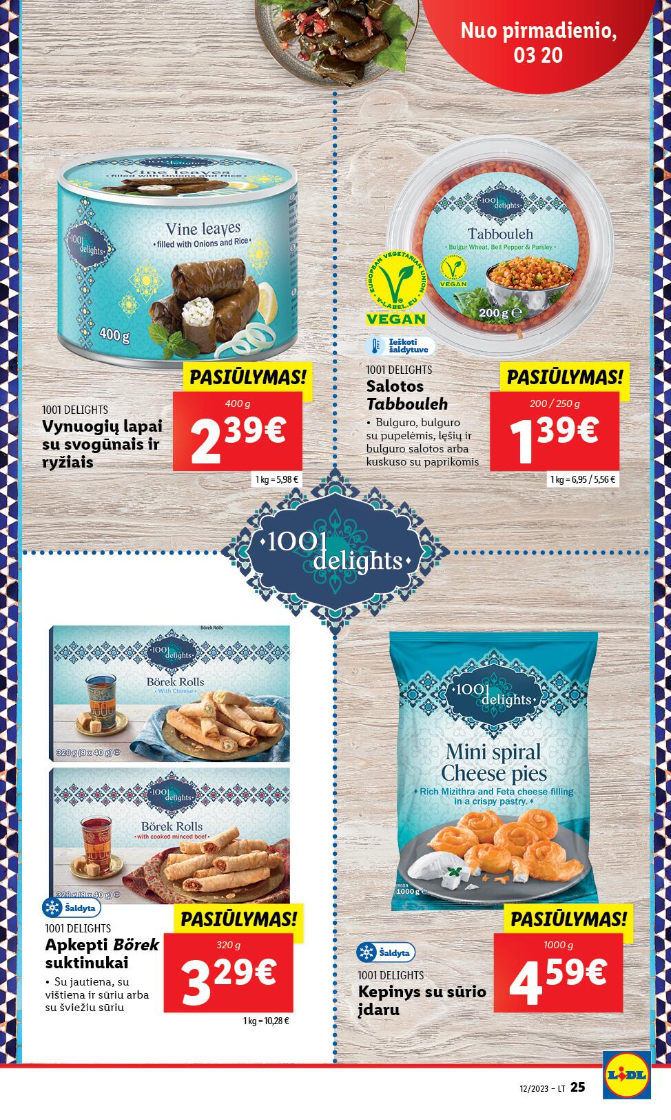 Naujausias LIDL kaininis katalogas 2023.03.20 - 2023.03.26