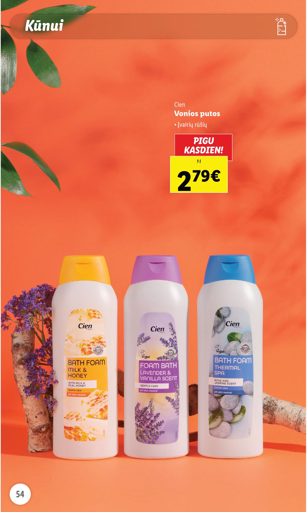 LIDL prekių katalogas "Grožio festivalis" galioja nuo 2023.05.01