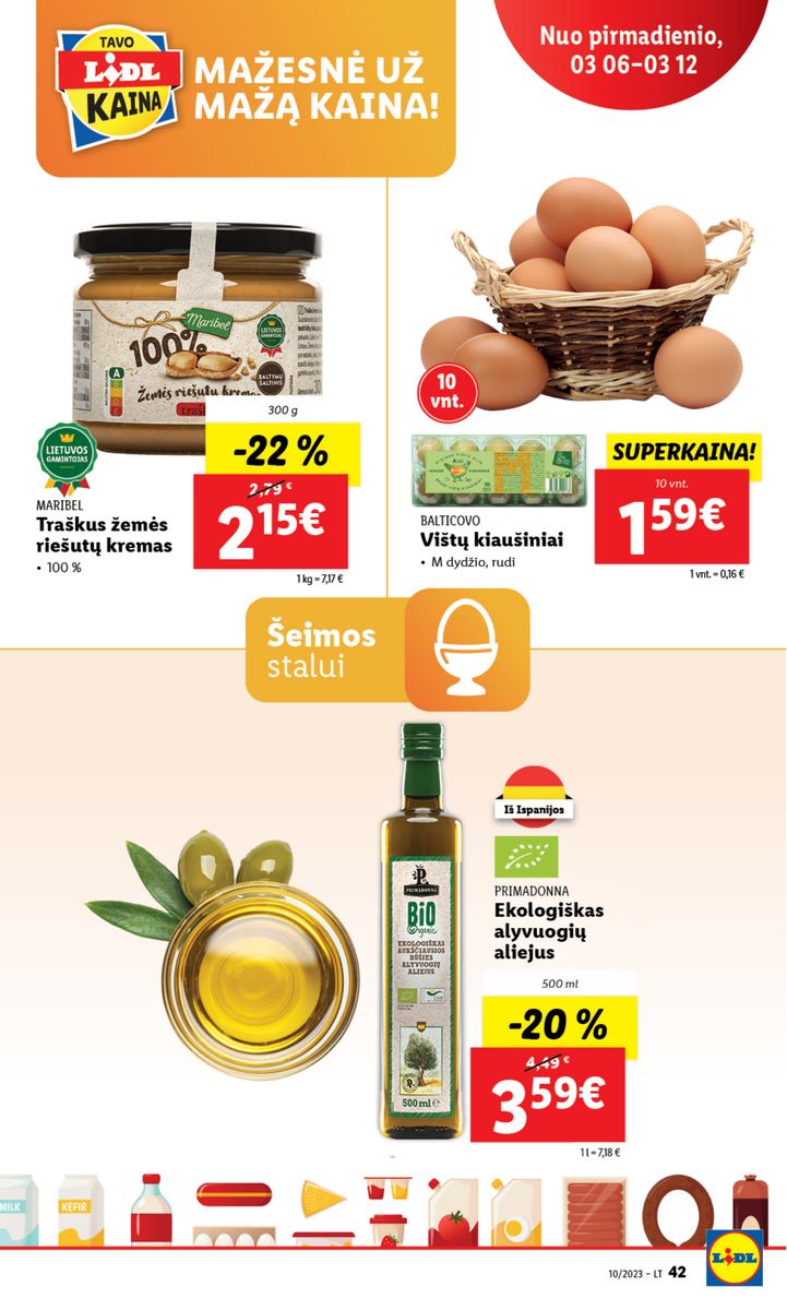 Naujausias LIDL kaininis katalogas 2023.03.06 - 2023.03.12
