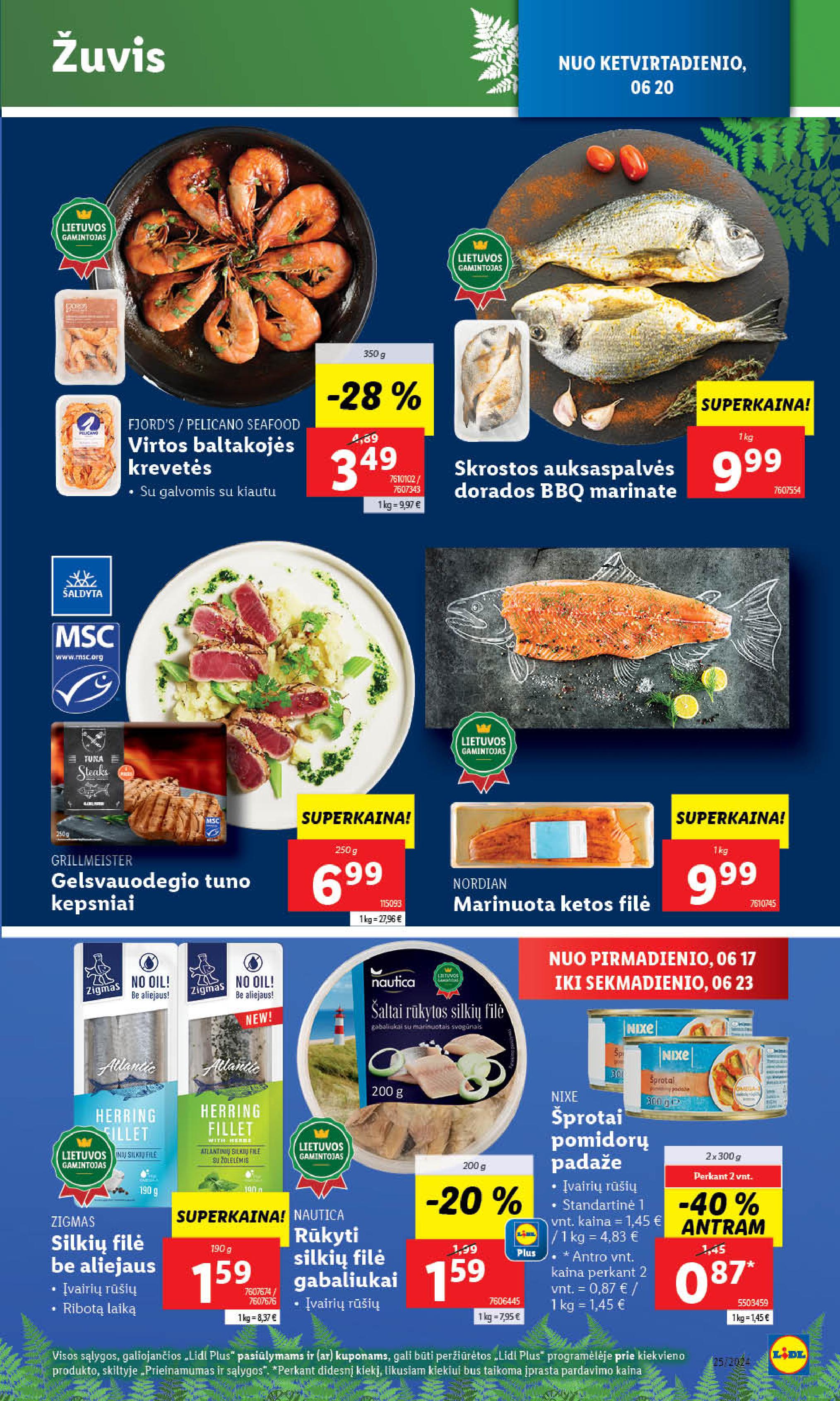 Naujausias LIDL kaininis katalogas 2024.06.17 - 2024.06.23