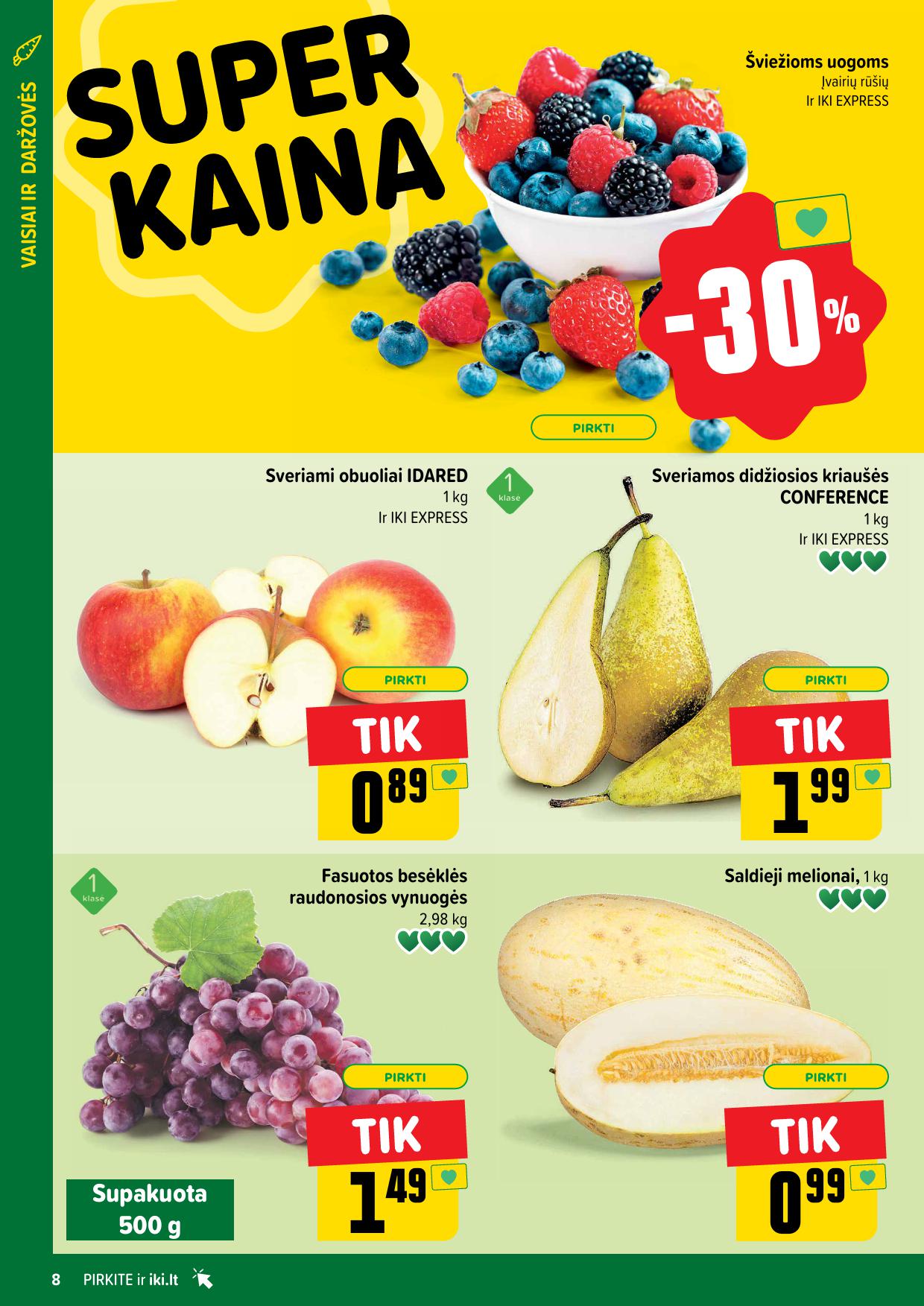 Naujausias IKI kaininis katalogas 2024.07.15 - 2024.07.21
