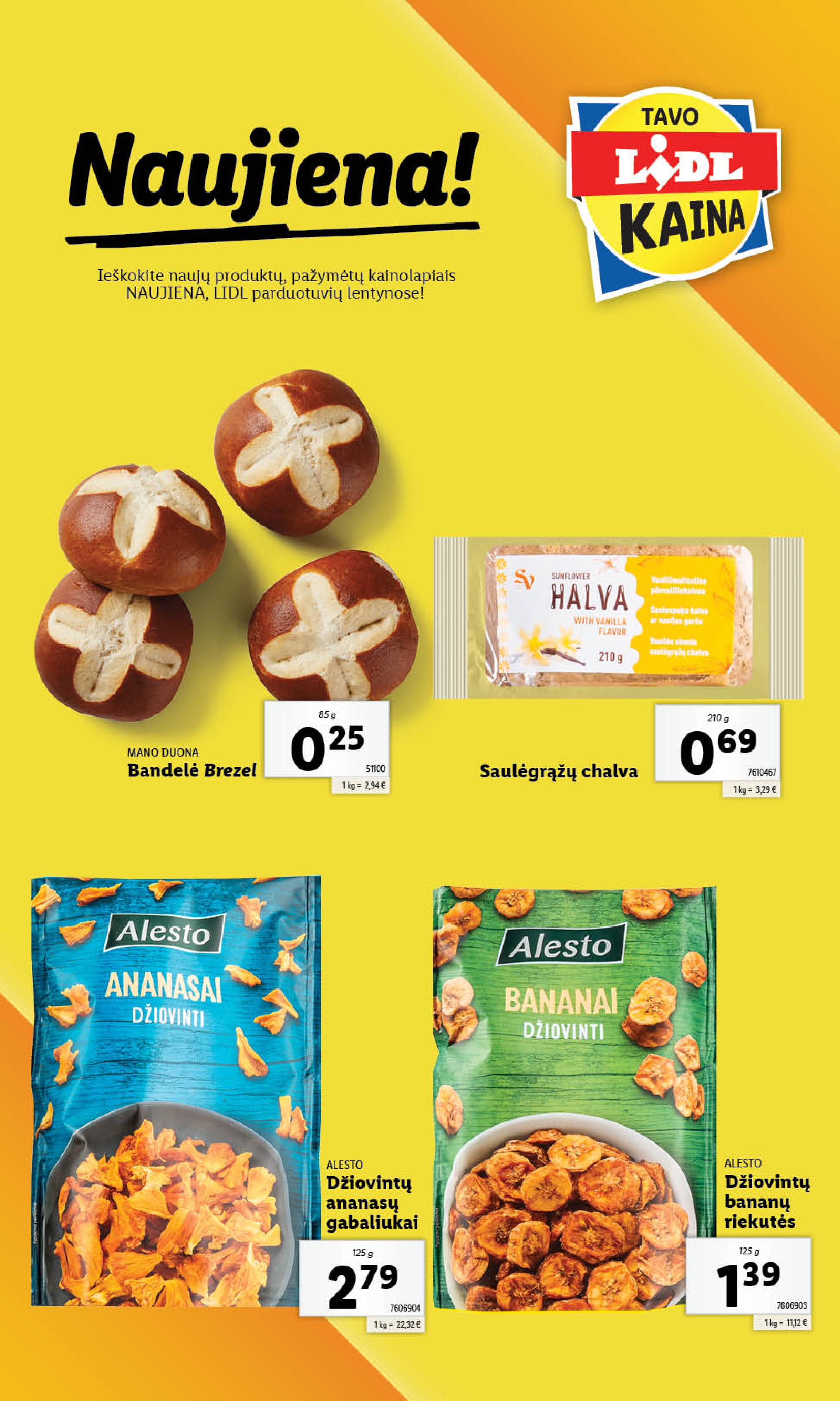 Naujausias LIDL kaininis katalogas 2024.05.13 - 2024.05.19