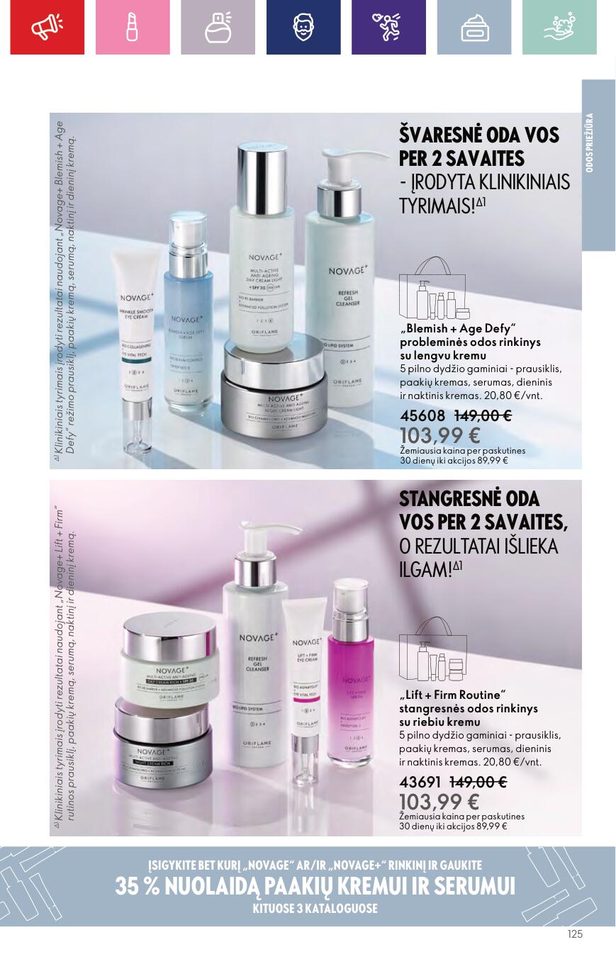 Naujas ORIFLAME katalogas galioja 2023.09.13 - 2023.10.03