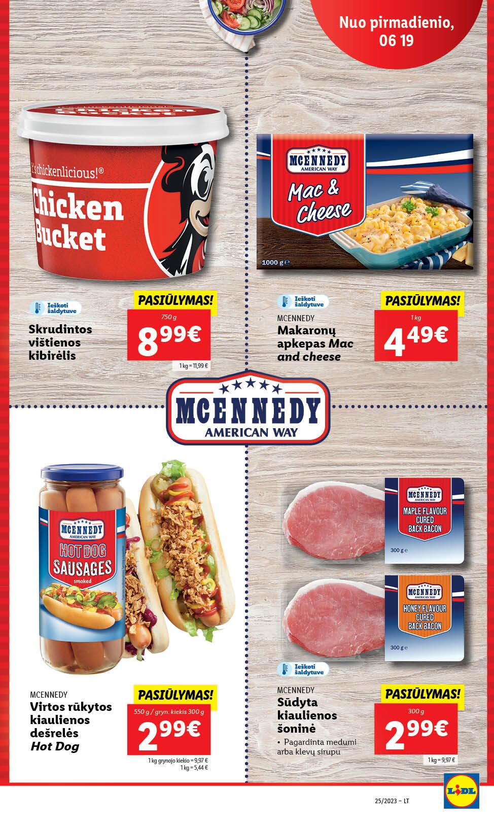 Naujausias LIDL kaininis katalogas 2023.06.19 - 2023.06.25