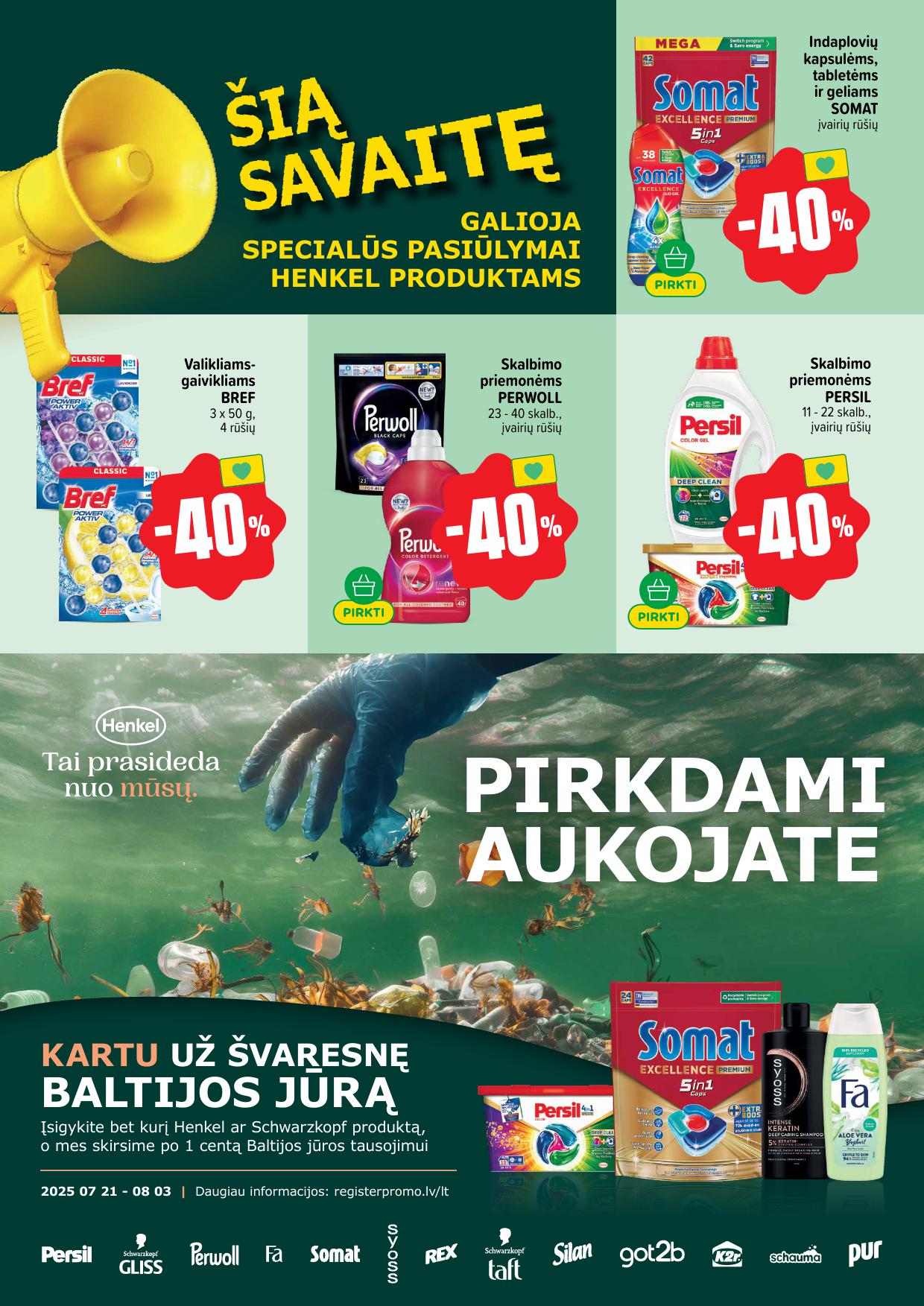 Naujausias IKI kaininis katalogas 2025.07.21 - 2025.07.27