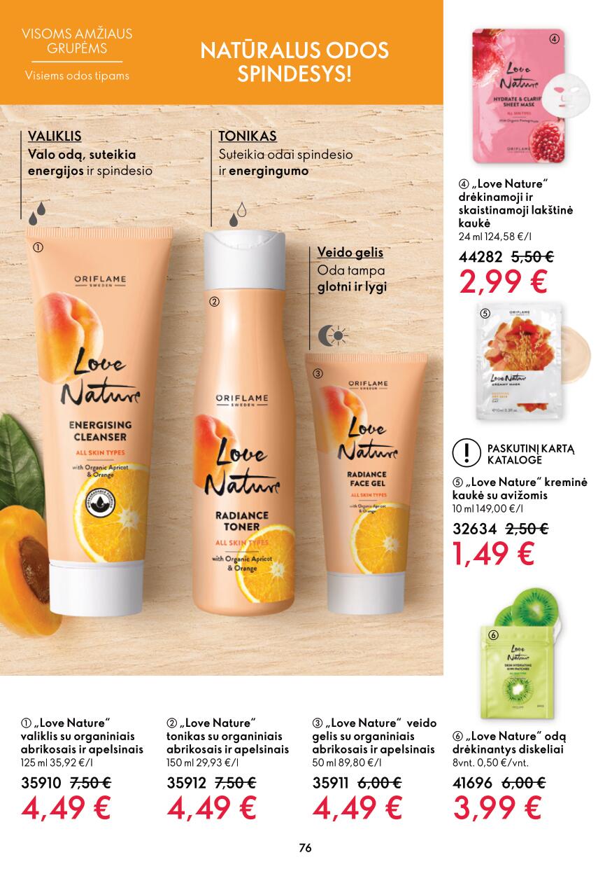 ORIFLAME katalogas galioja 2023.03.15 - 2023.04.04