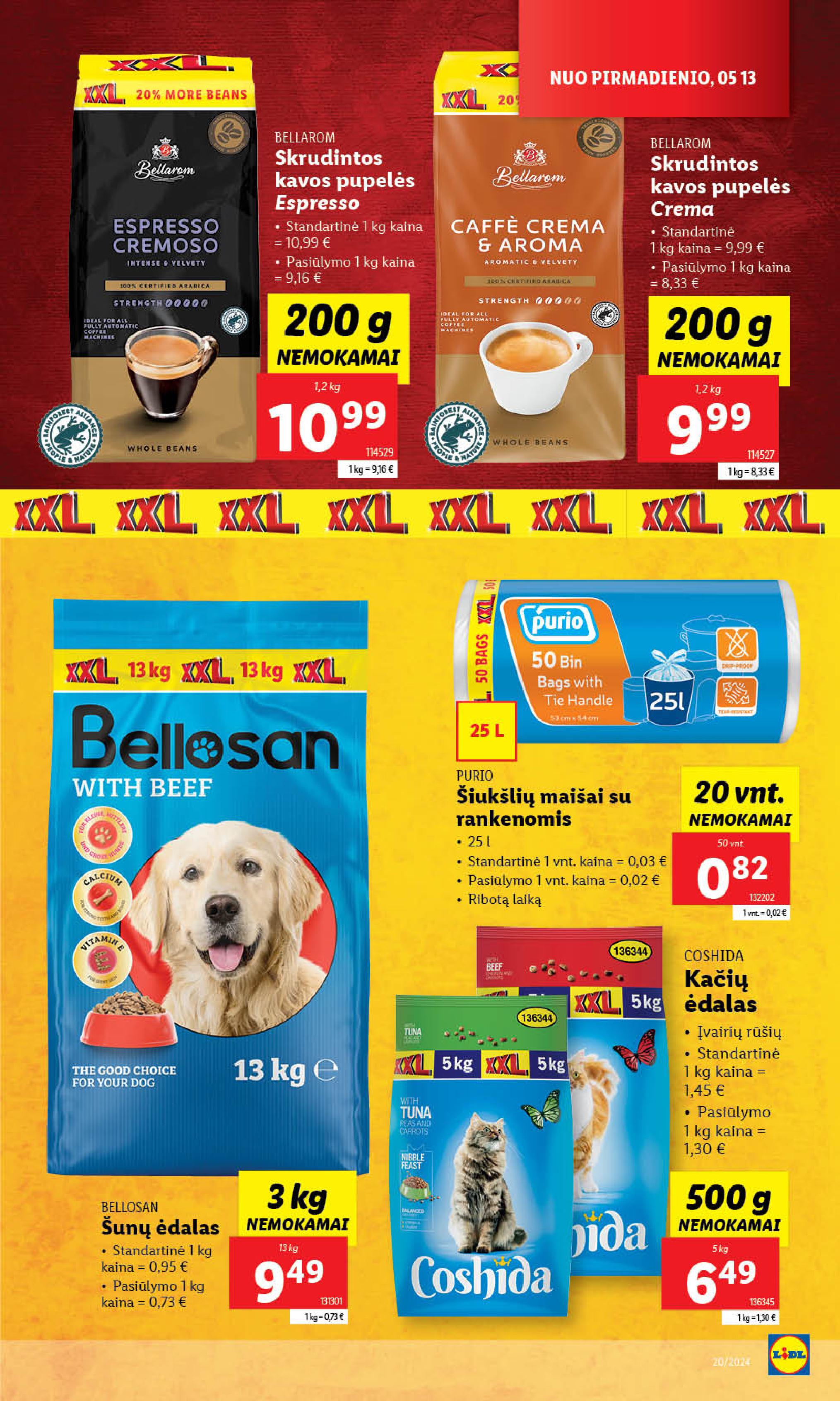 Naujausias LIDL kaininis katalogas 2024.05.13 - 2024.05.19