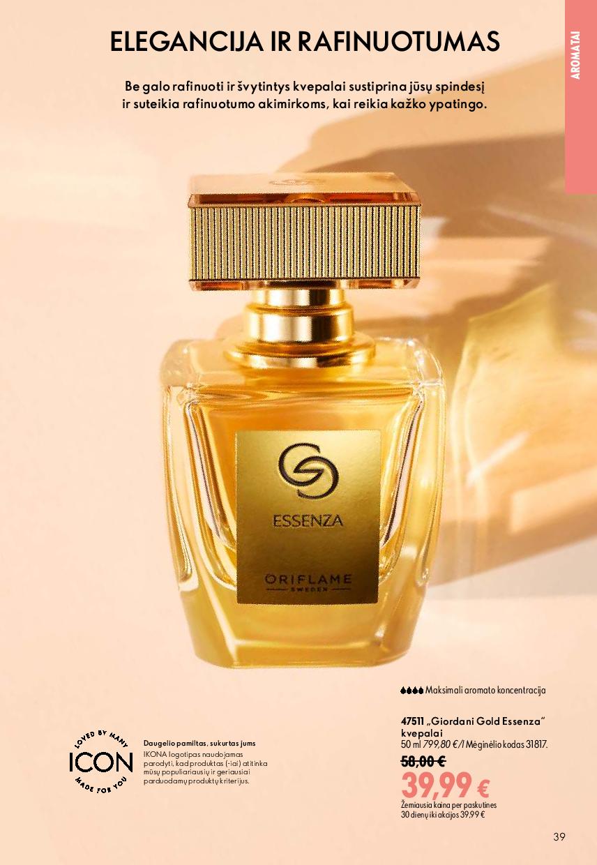 ORIFLAME  katalogas galioja 2026.08.26 - 2026.09.15