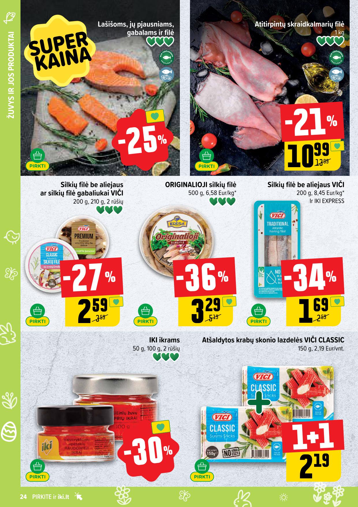 Naujausias IKI kaininis katalogas 2026.03.23 - 2026.03.29