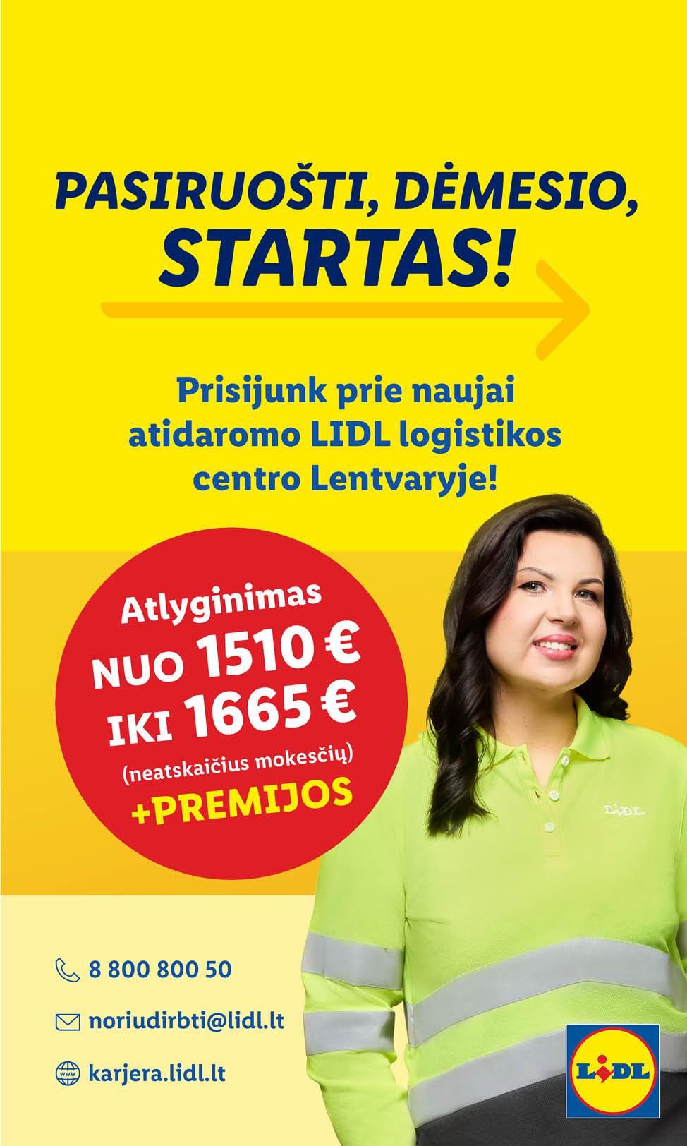Naujausias LIDL kaininis katalogas 2024.03.04 - 2024.03.10